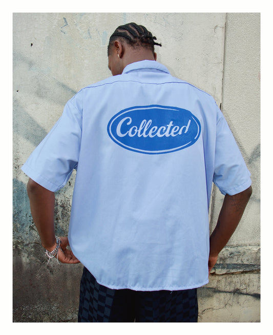 Up-cycled Mechanic Shirt