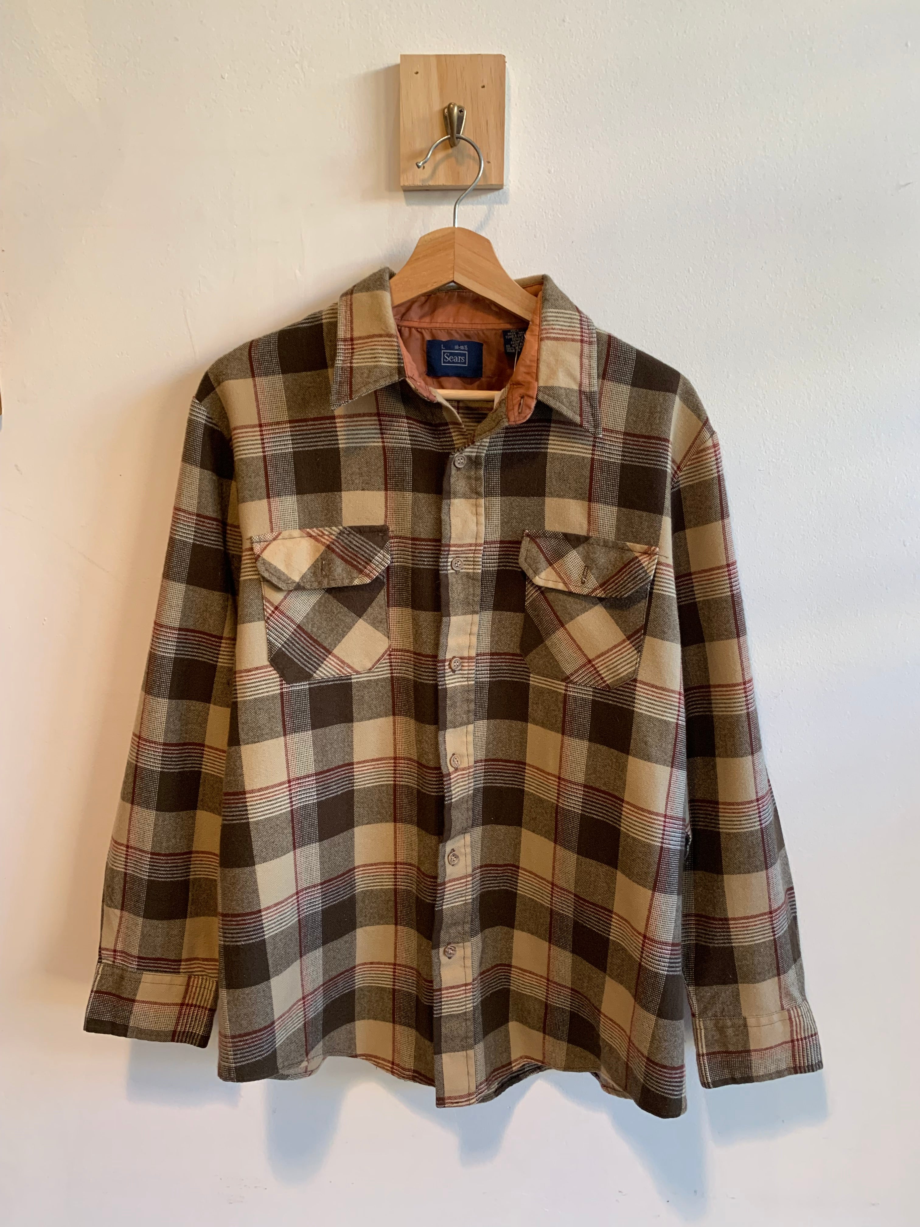 Vintage Sears Flannel Shirt