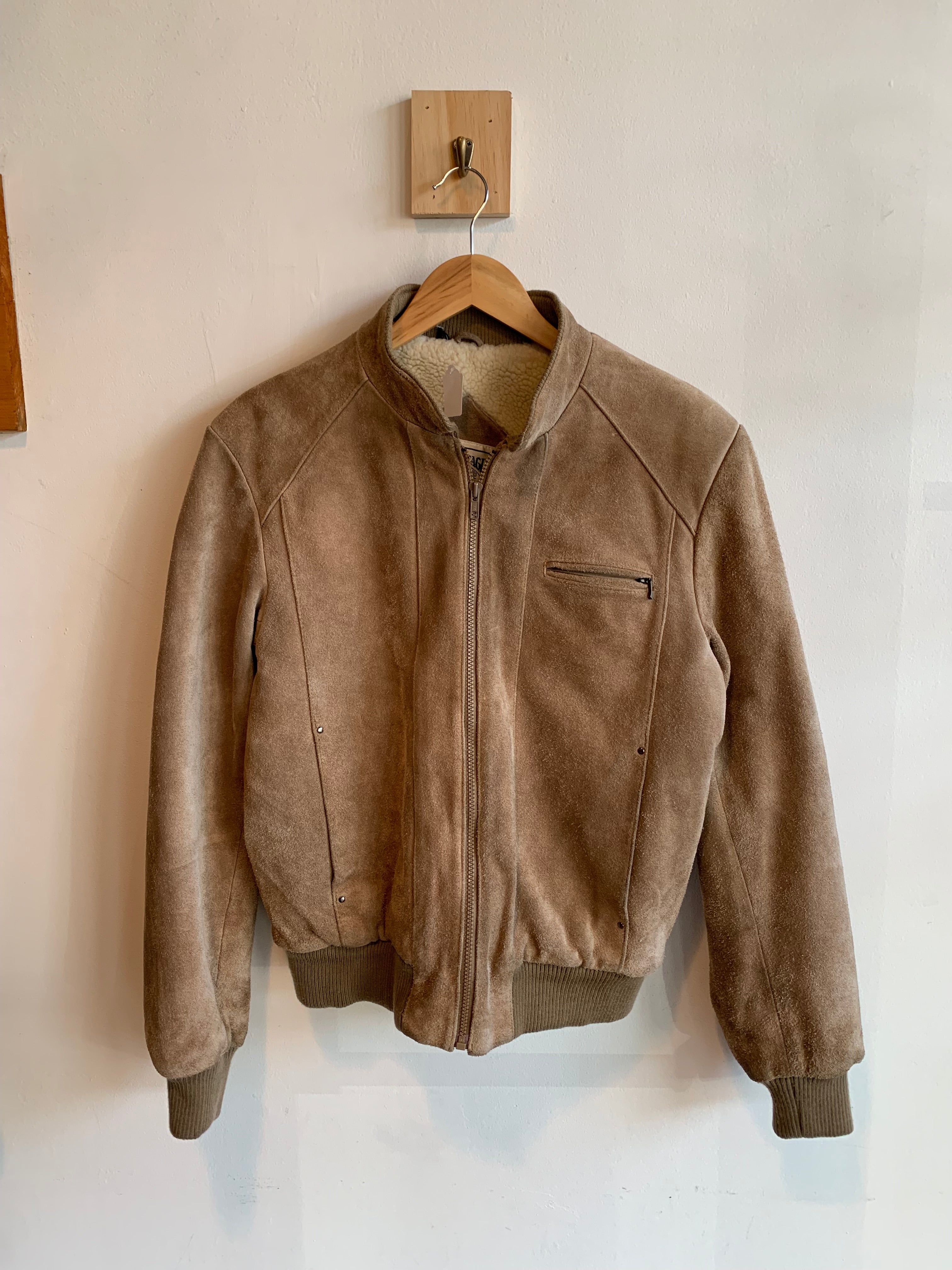 Vintage Suede American Eagle Jacket