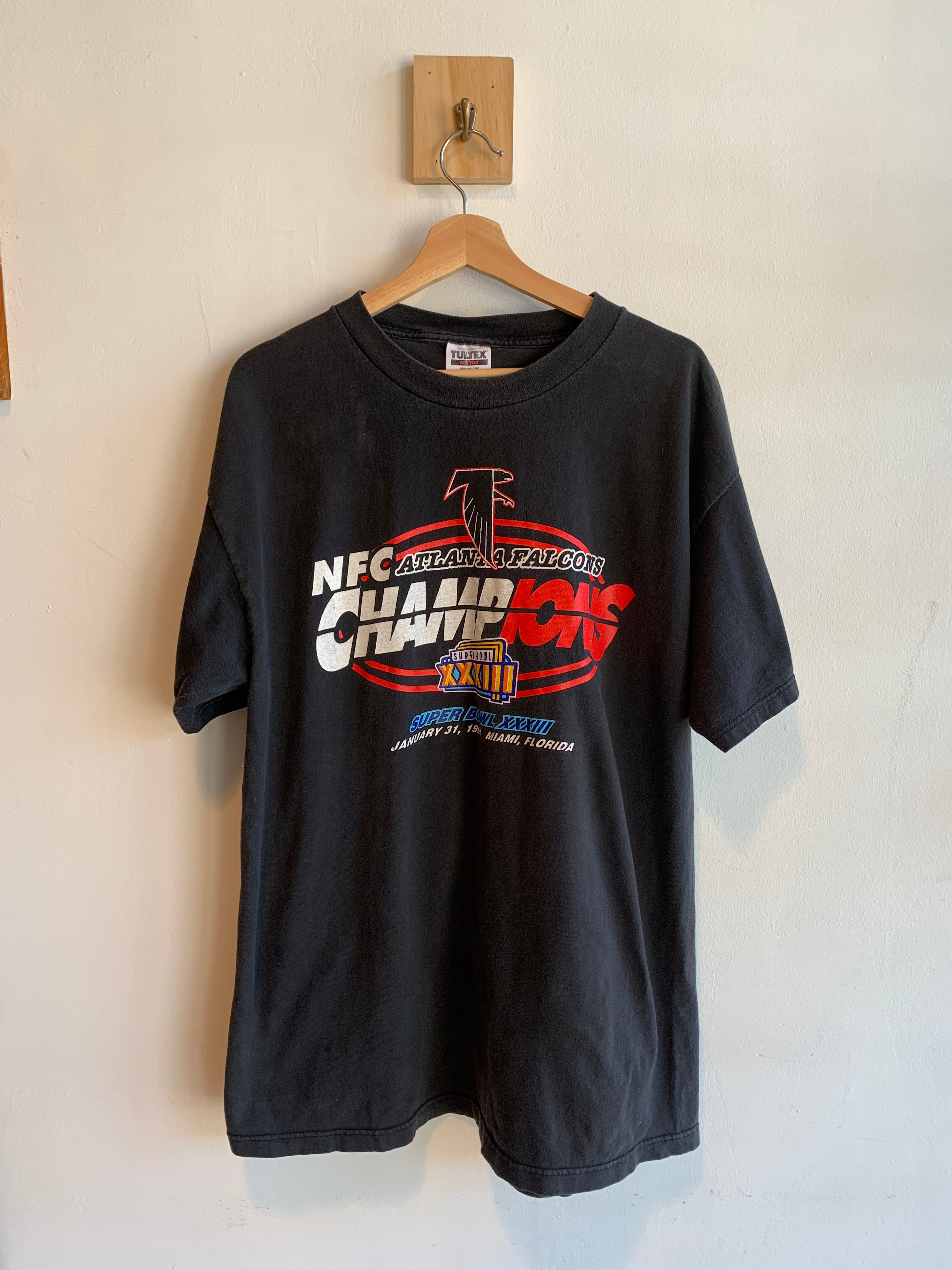 1998 Atlanta Falcons NFC Champions T-shirt