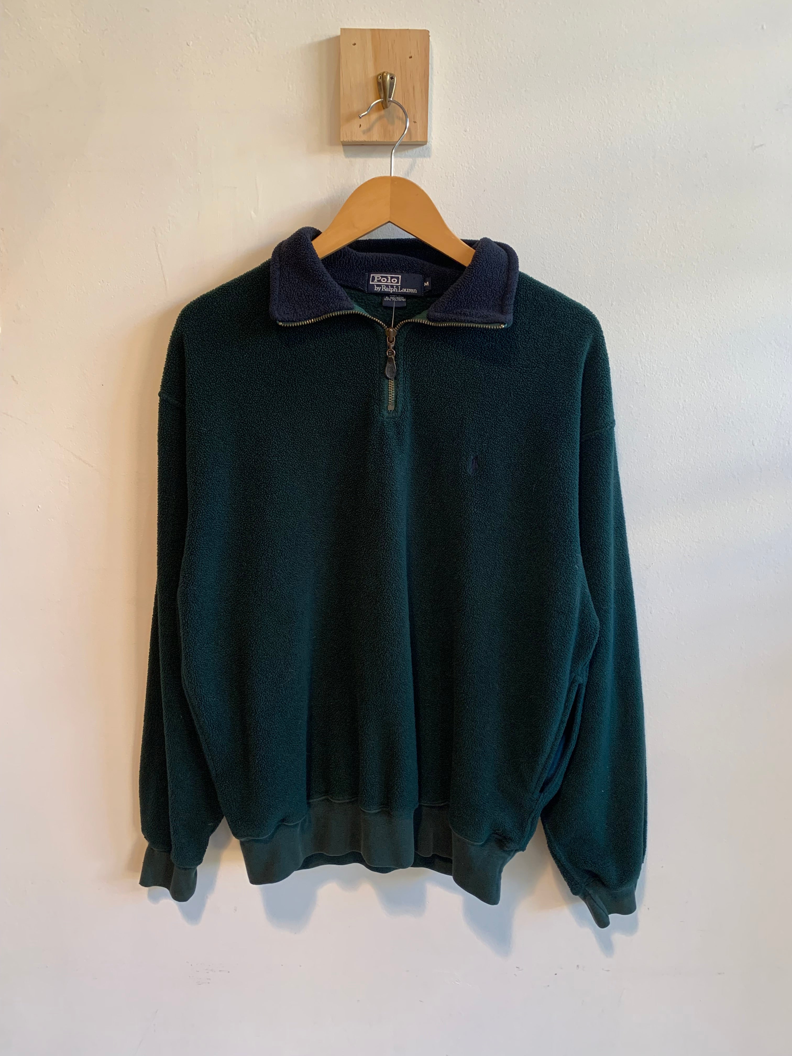 Vintage Polo Quarter Zip Fleece