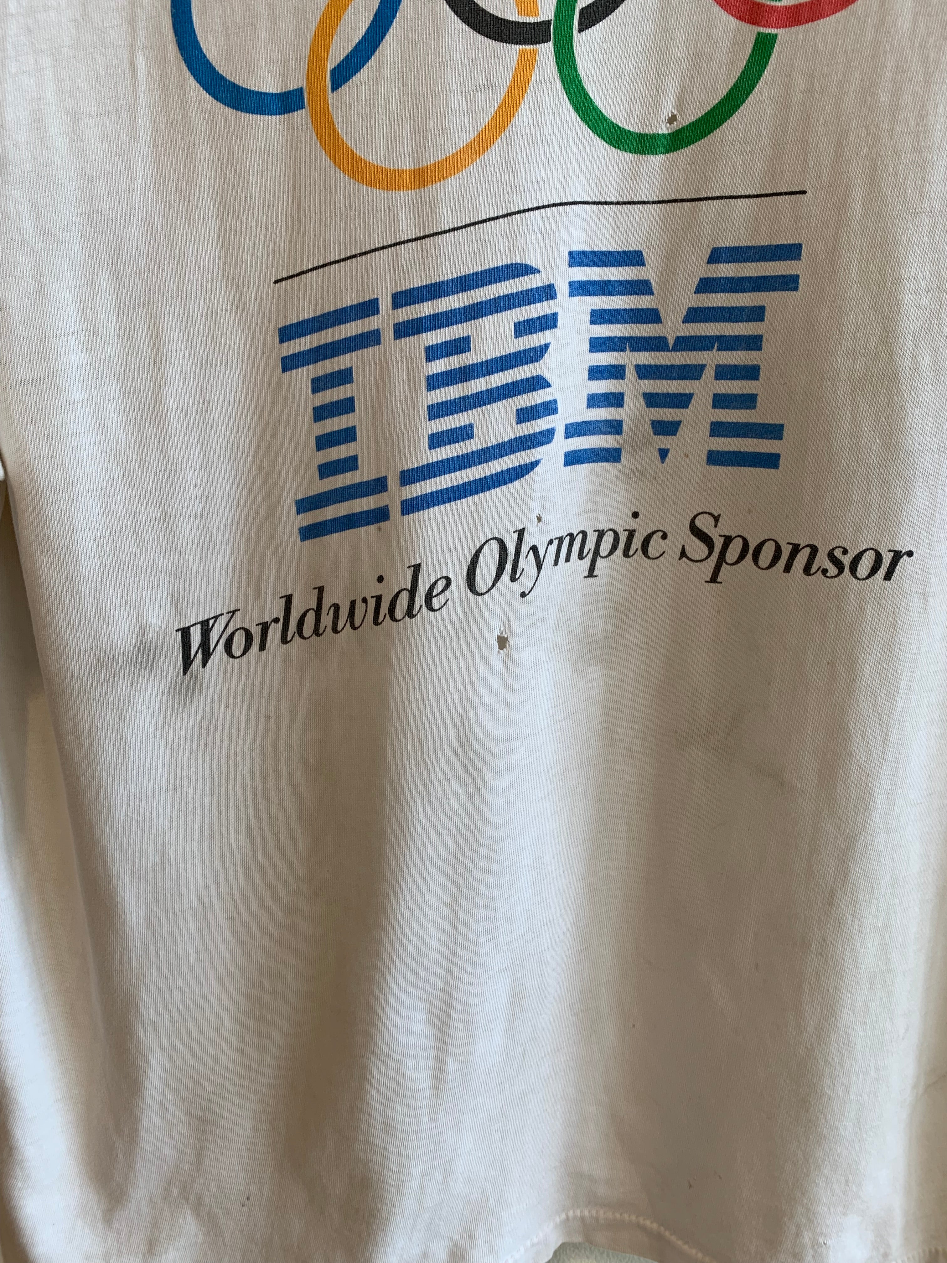 Vintage IBM Olympics t-shirt
