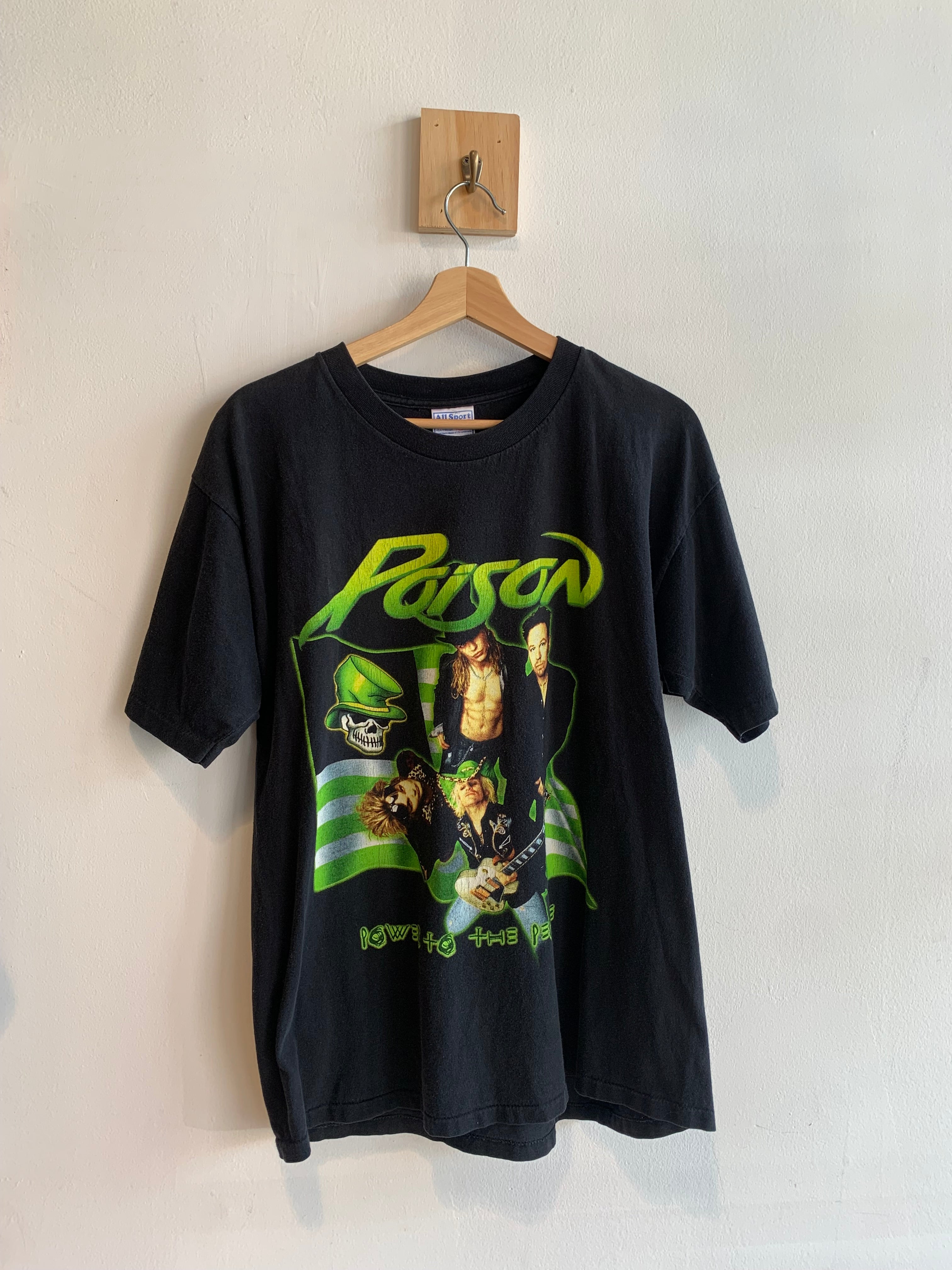 Vintage Poison "Power to the People" World Tour T-Shirt