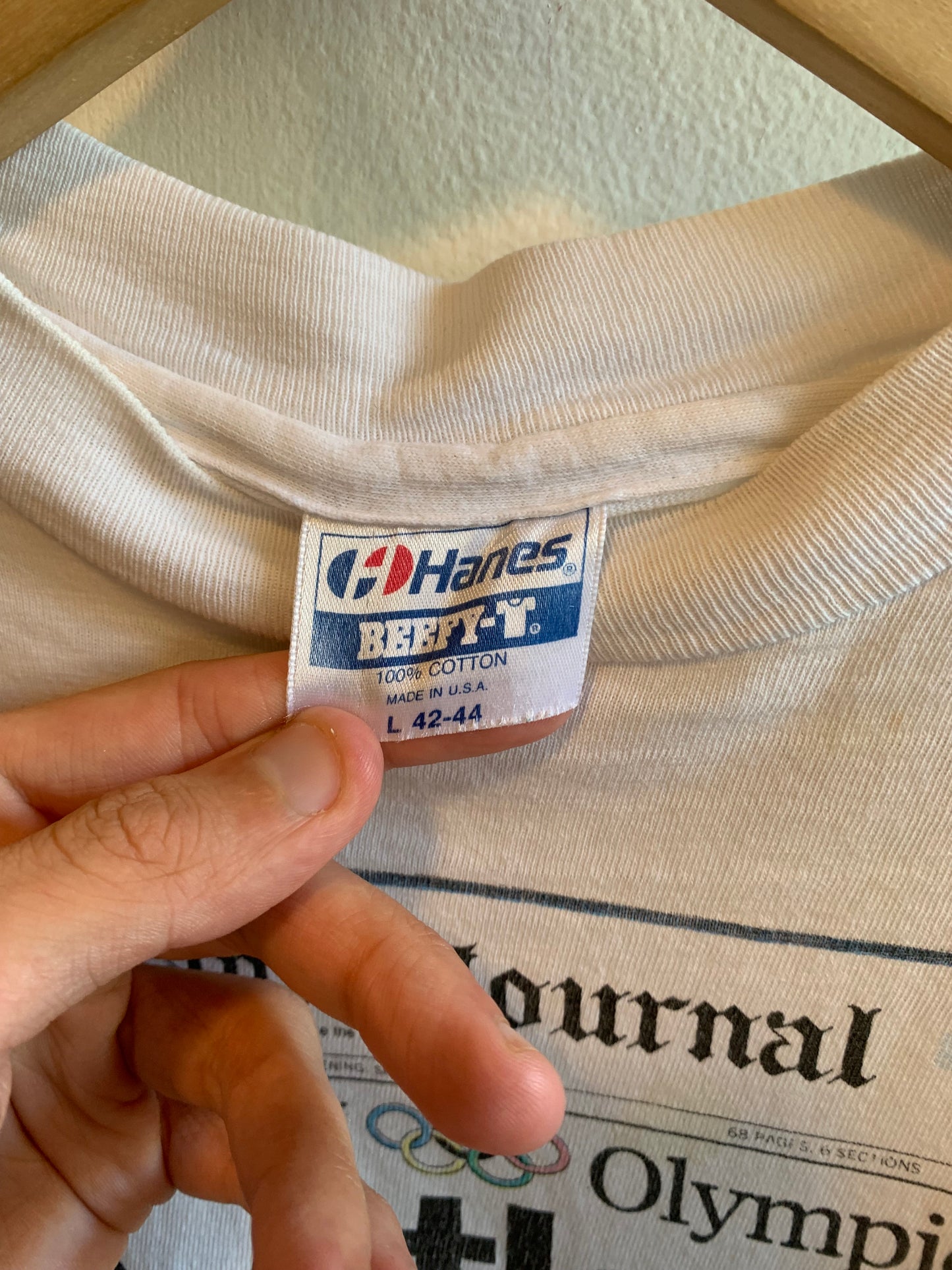 Vintage Atlanta ‘96 Newspaper Tee