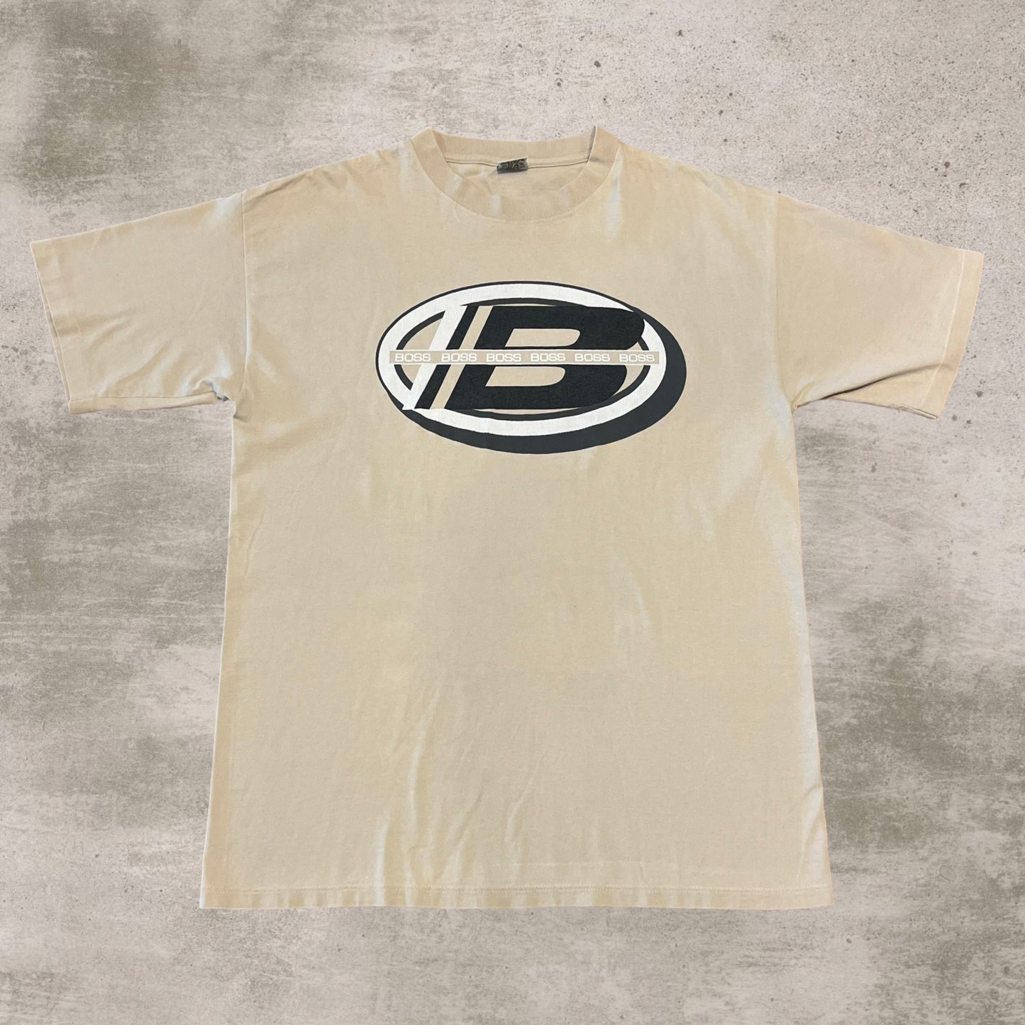 Cream Boss Tee