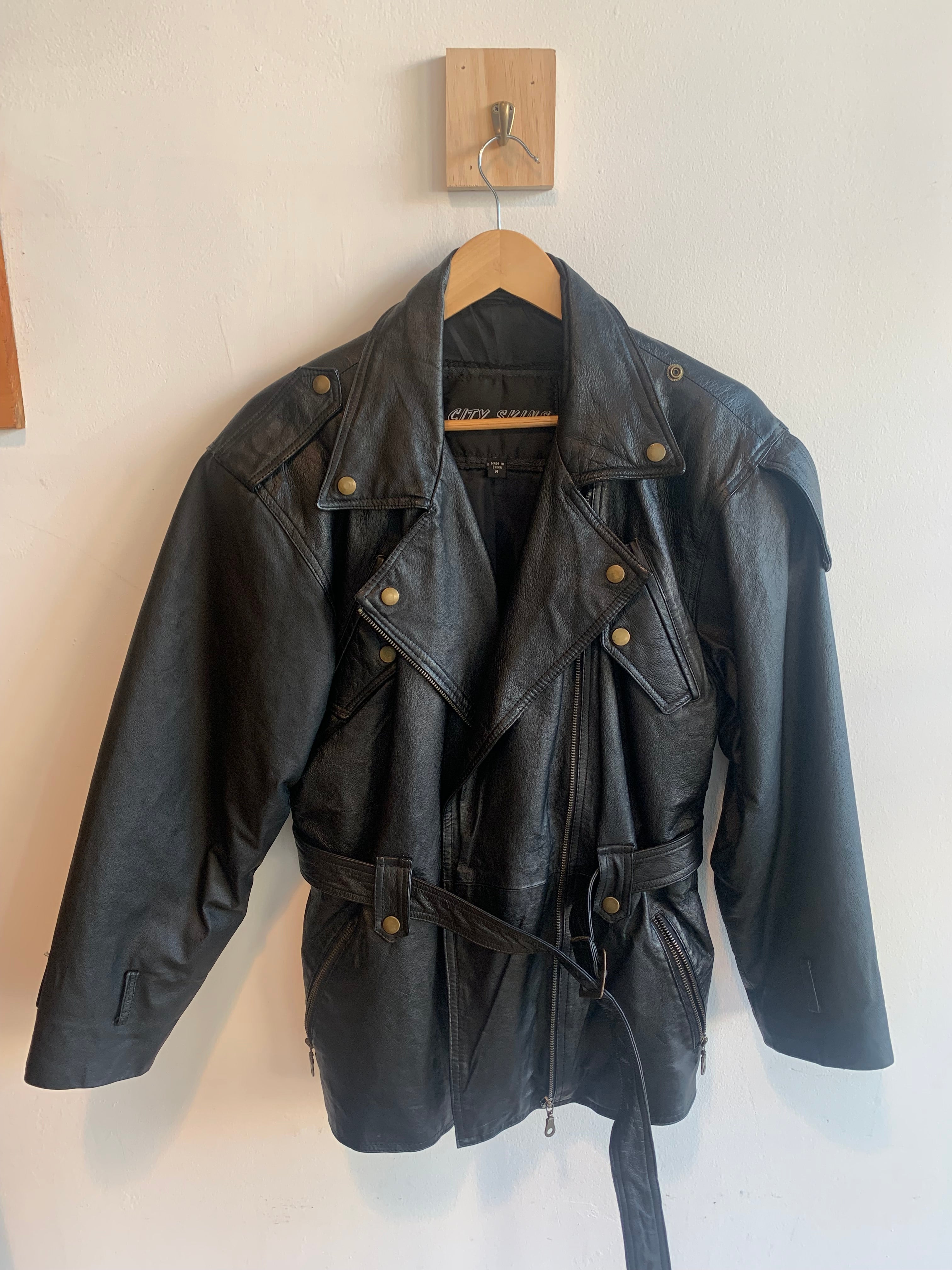 Vintage City Skins Leather Jacket