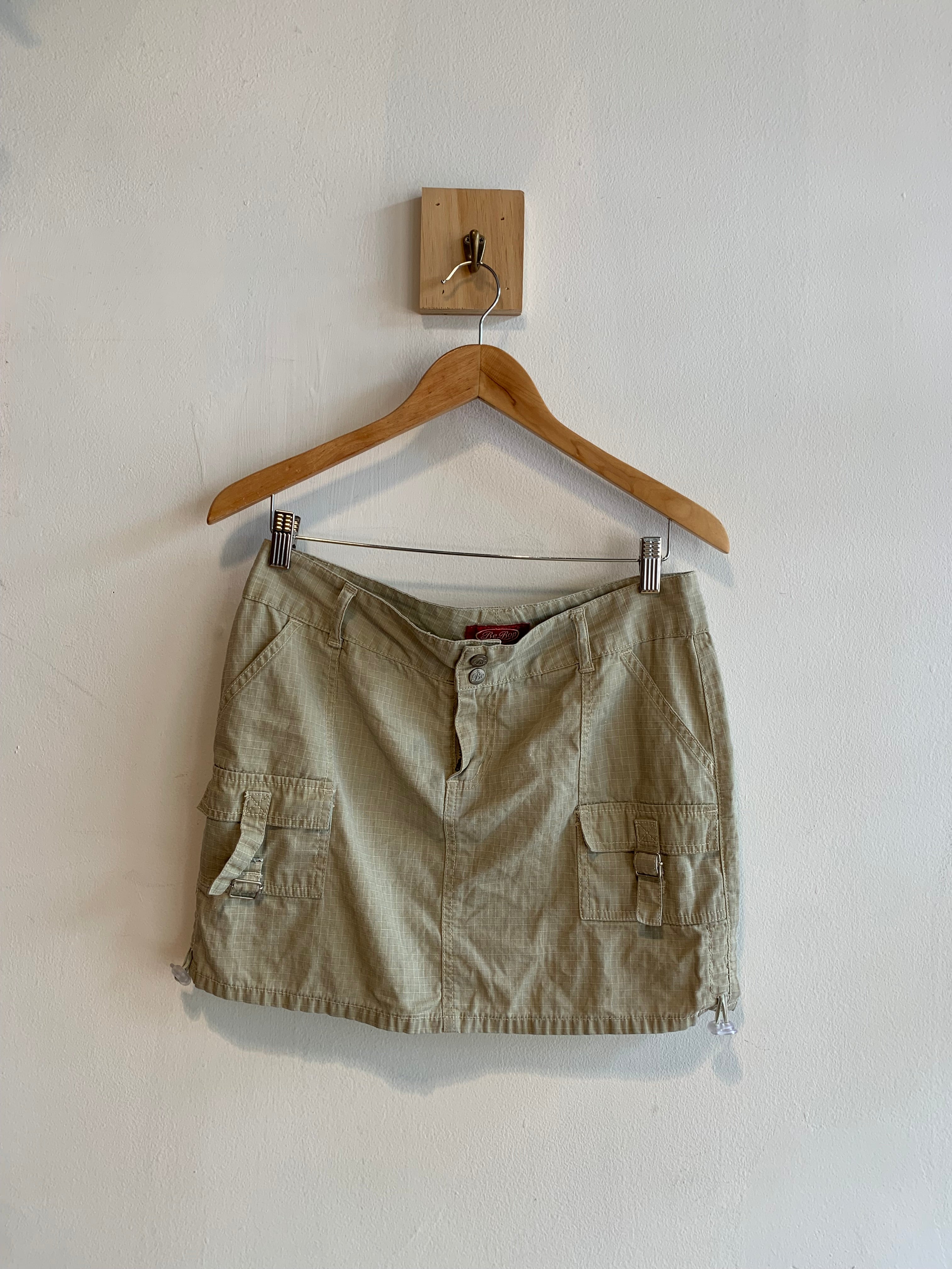 Be Bop Cargo Mini Skirt