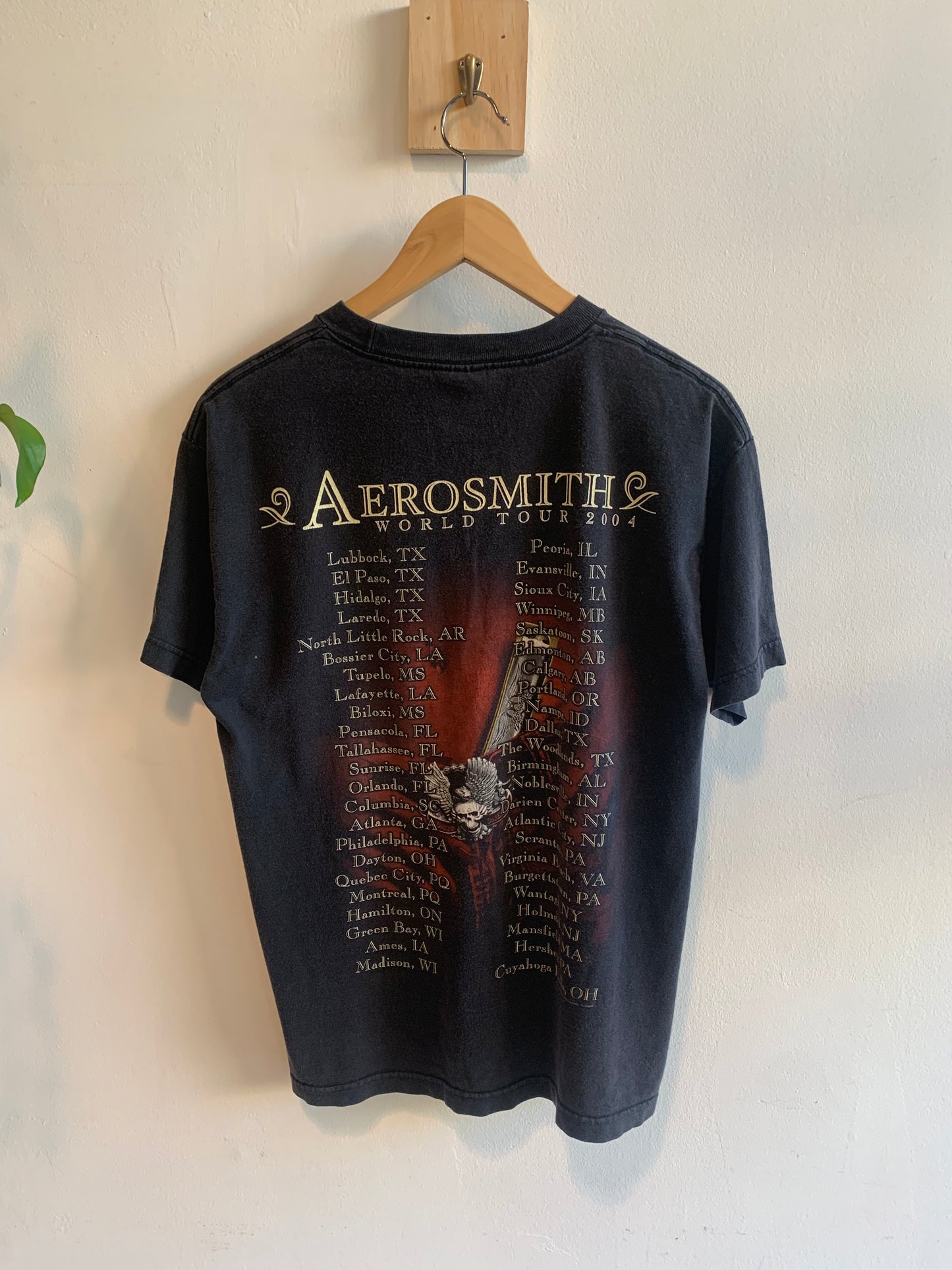 ‘04 Aerosmith World Tour Tee