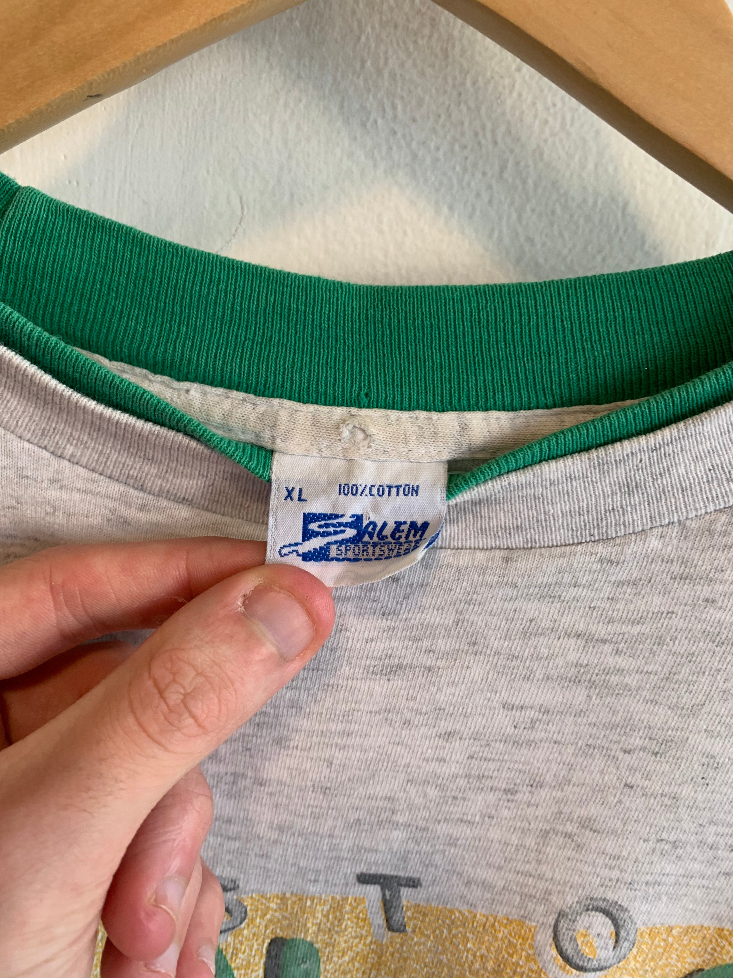 Vintage Boston Celtics Two Ply Tee