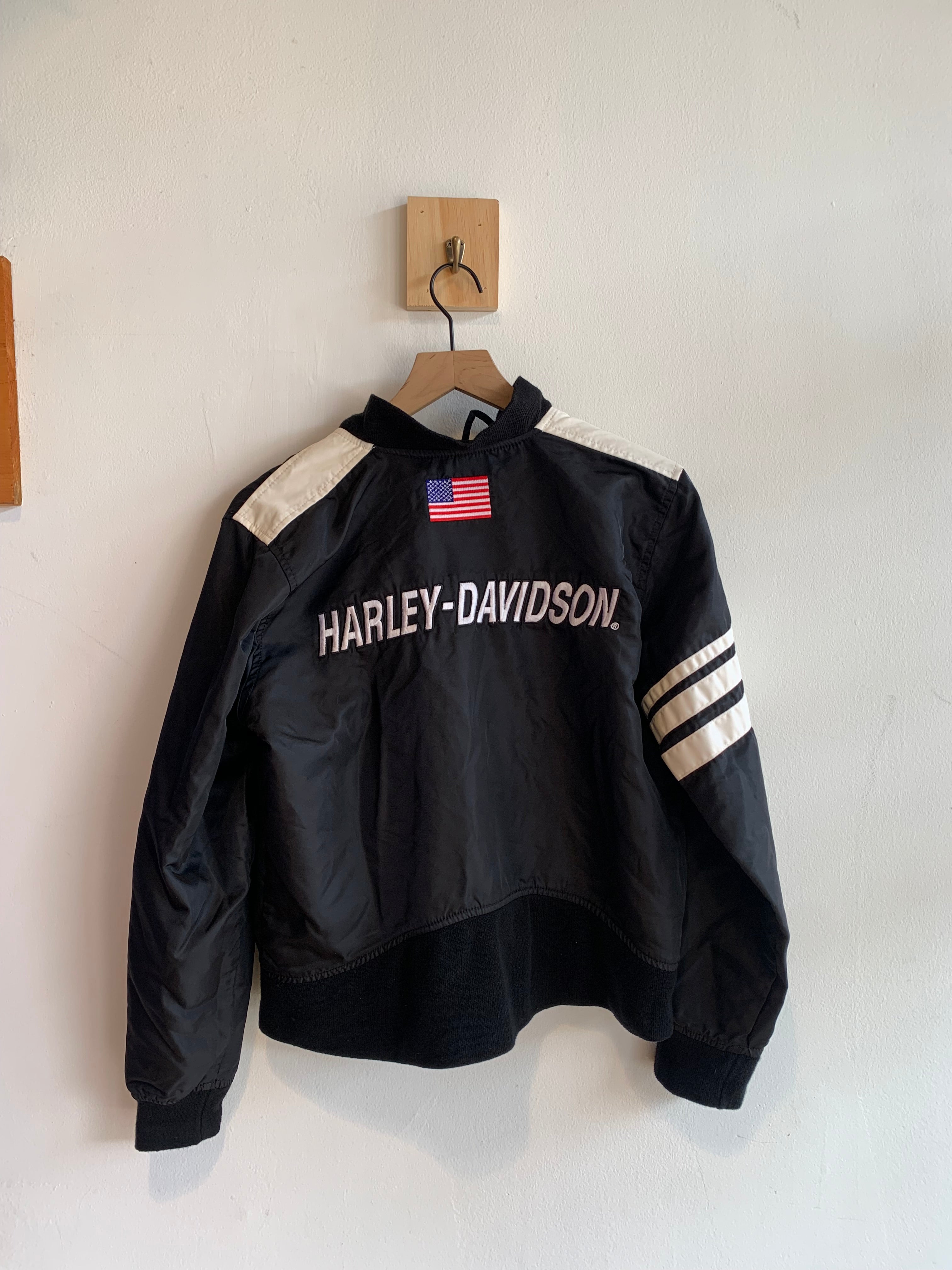 Womans Vintage Harley-Davidson Bomber Jacket