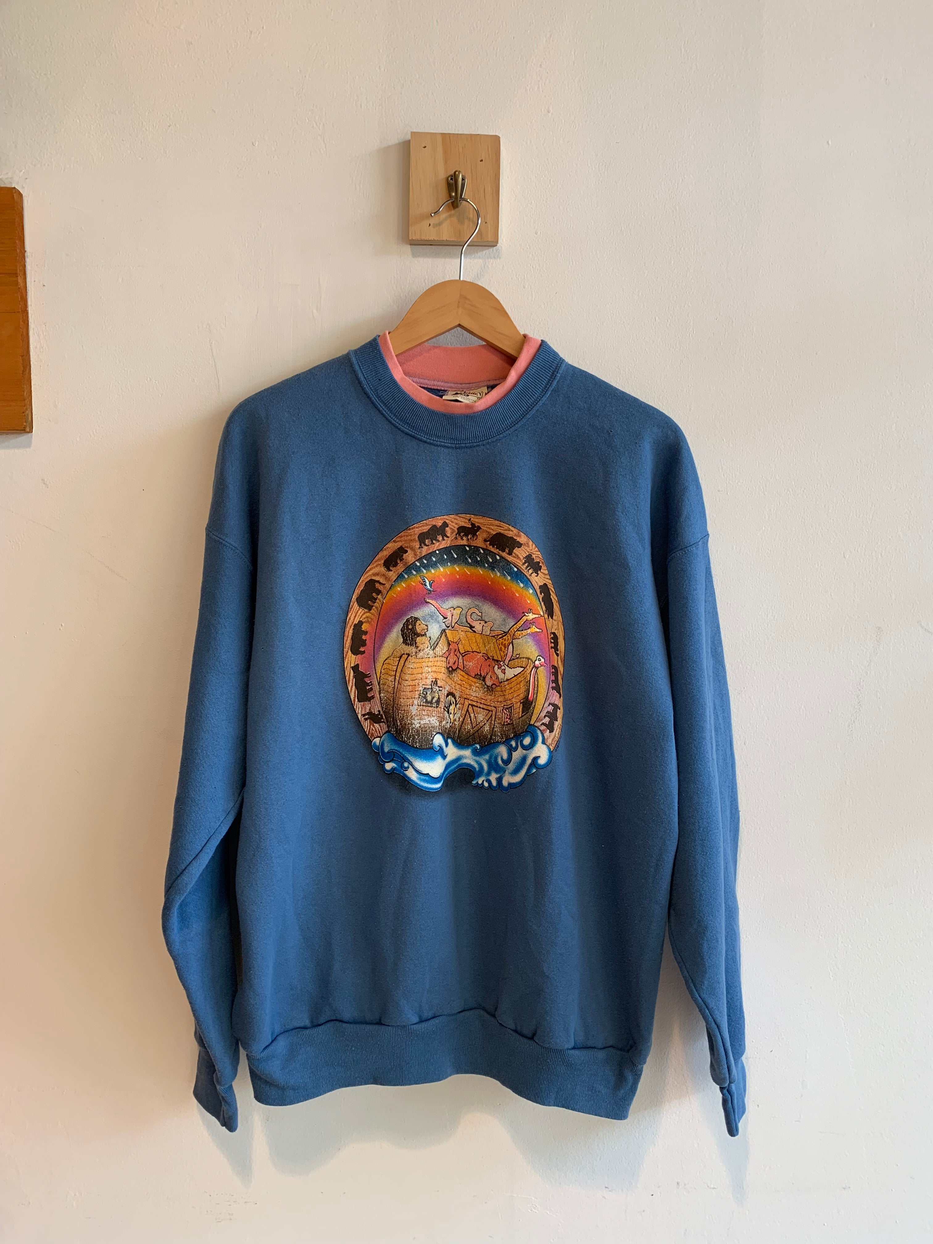 Womans Vintage Noah’s Ark Crewneck Sweatshirt