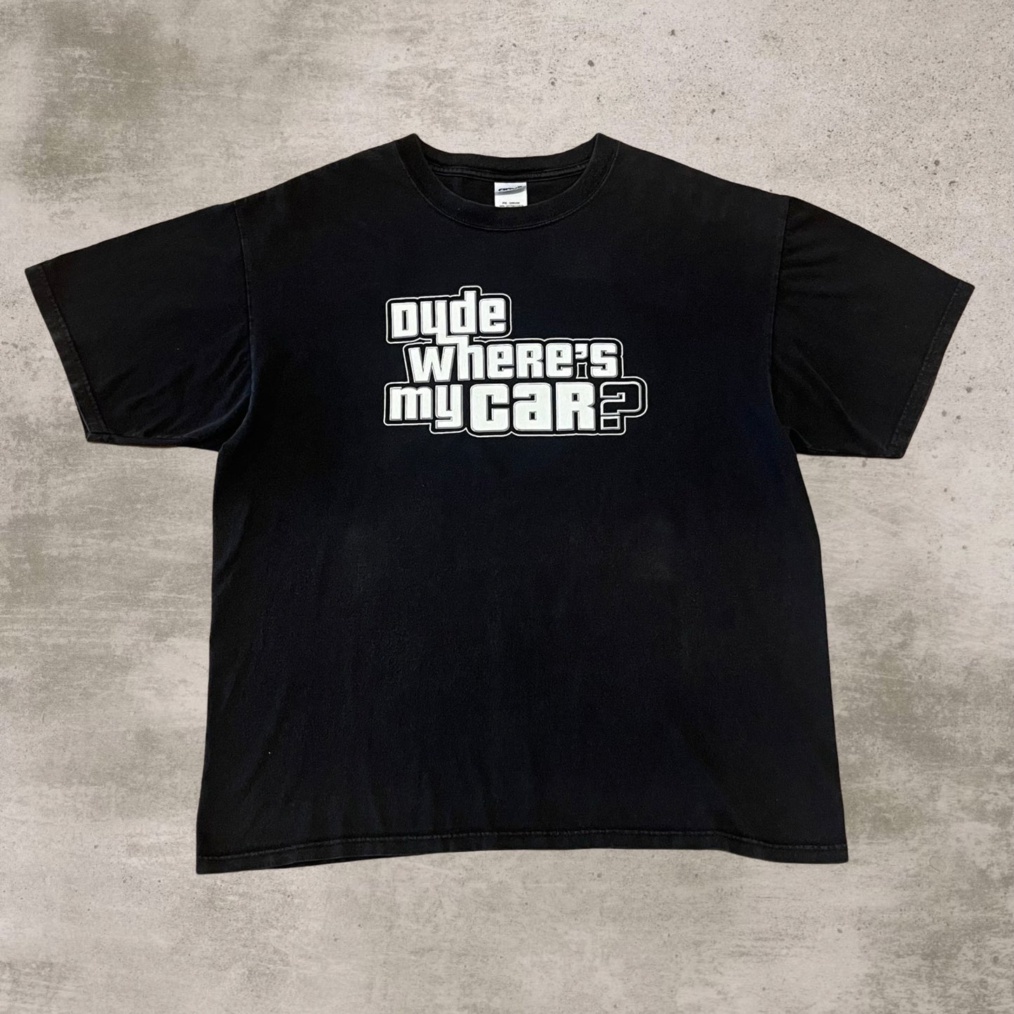 “Dude where’s my car?” Promo Tee