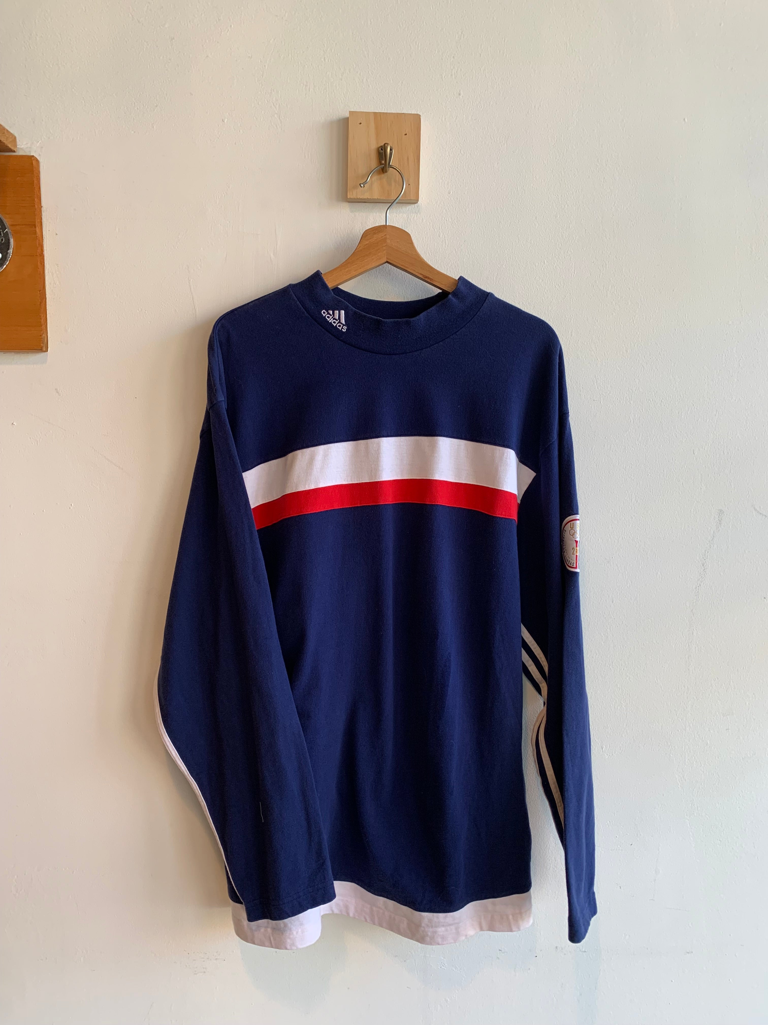 2000 Adidas USA Olympics Team Long Sleeve Shirt
