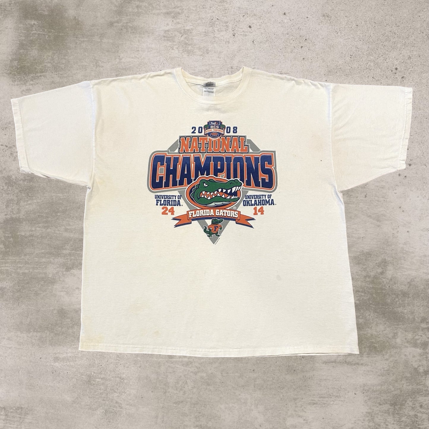 2008 National Champions Florida Gators Tee