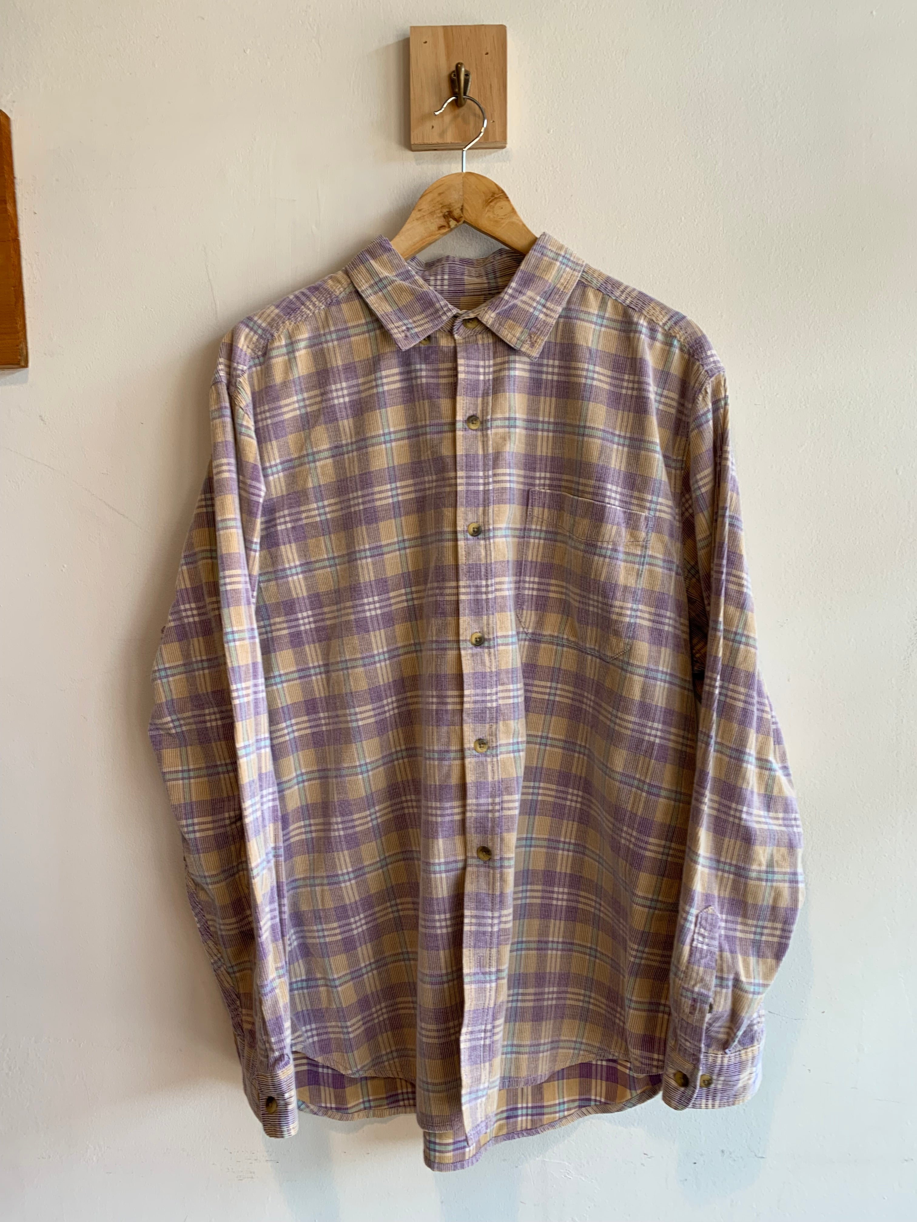 Corduroy Button-Up Shirt