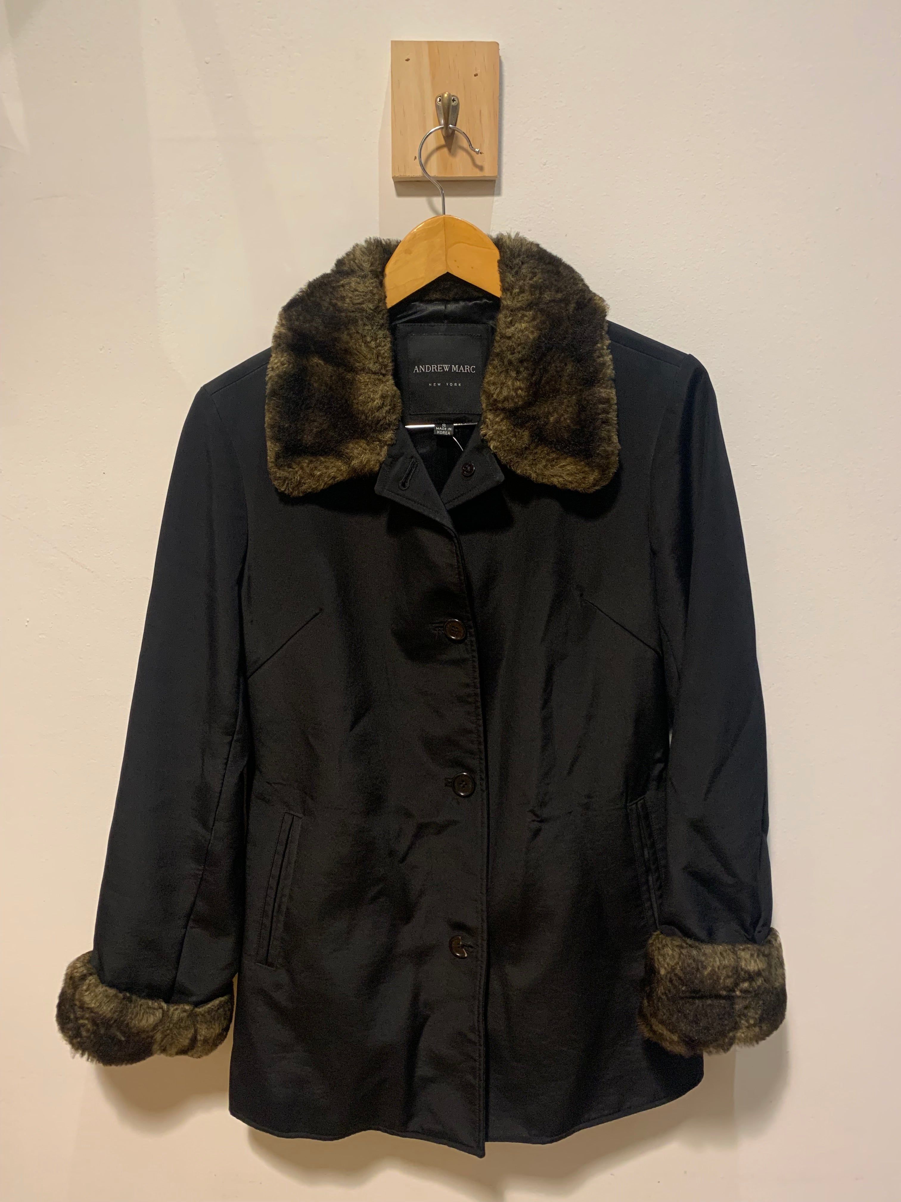 Women’s Andrew Marc Button Up Coat