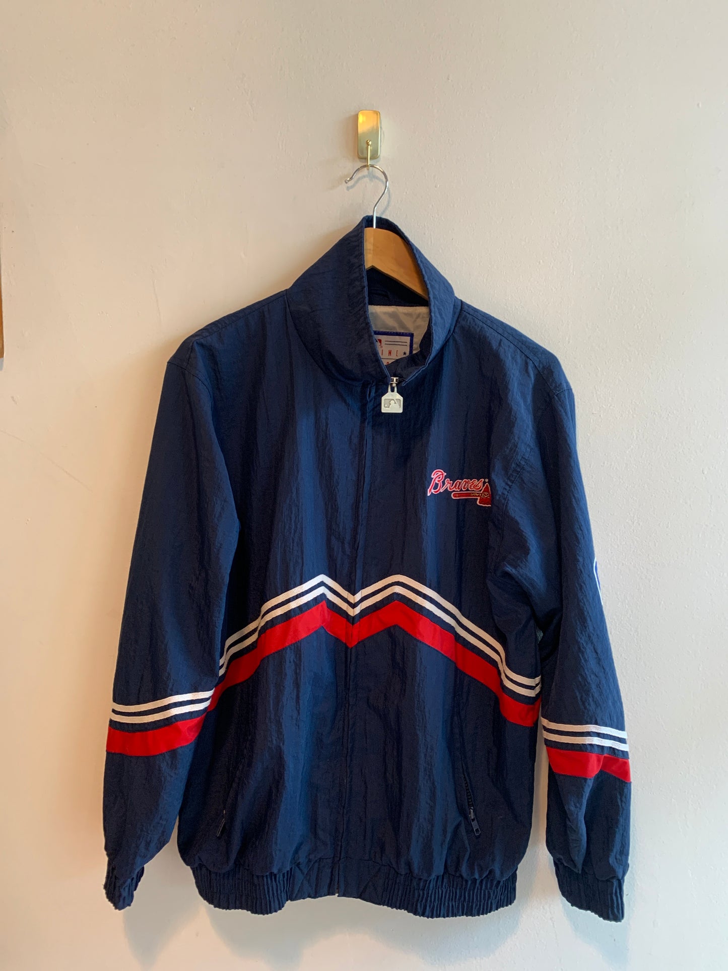 Vintage Braves Windbreaker