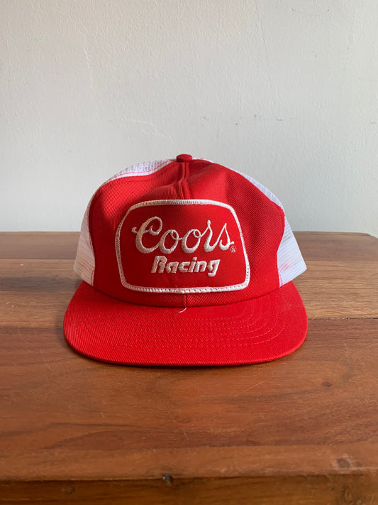 Vintage Coors Racing Trucker Hat