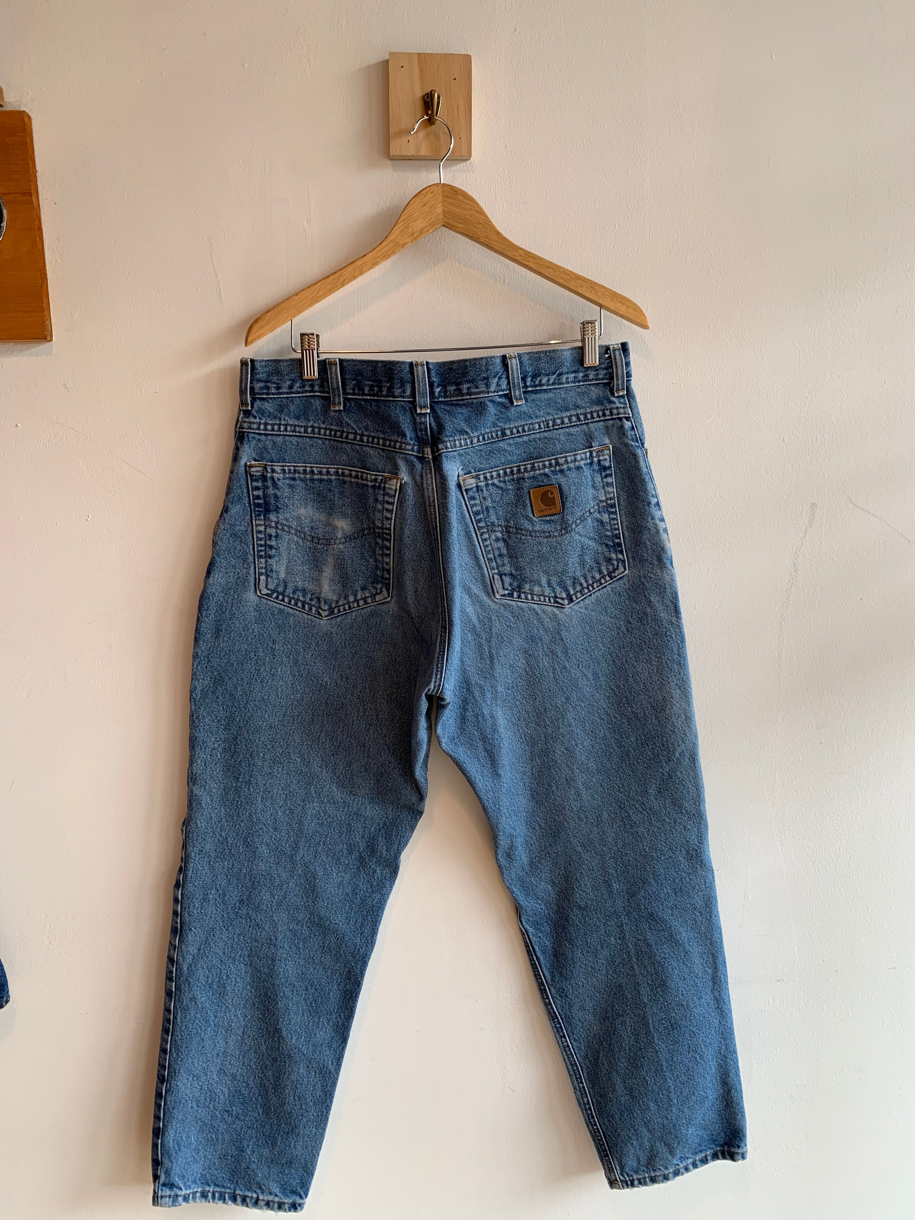 Carhartt Flannel-Lined Denim Jeans