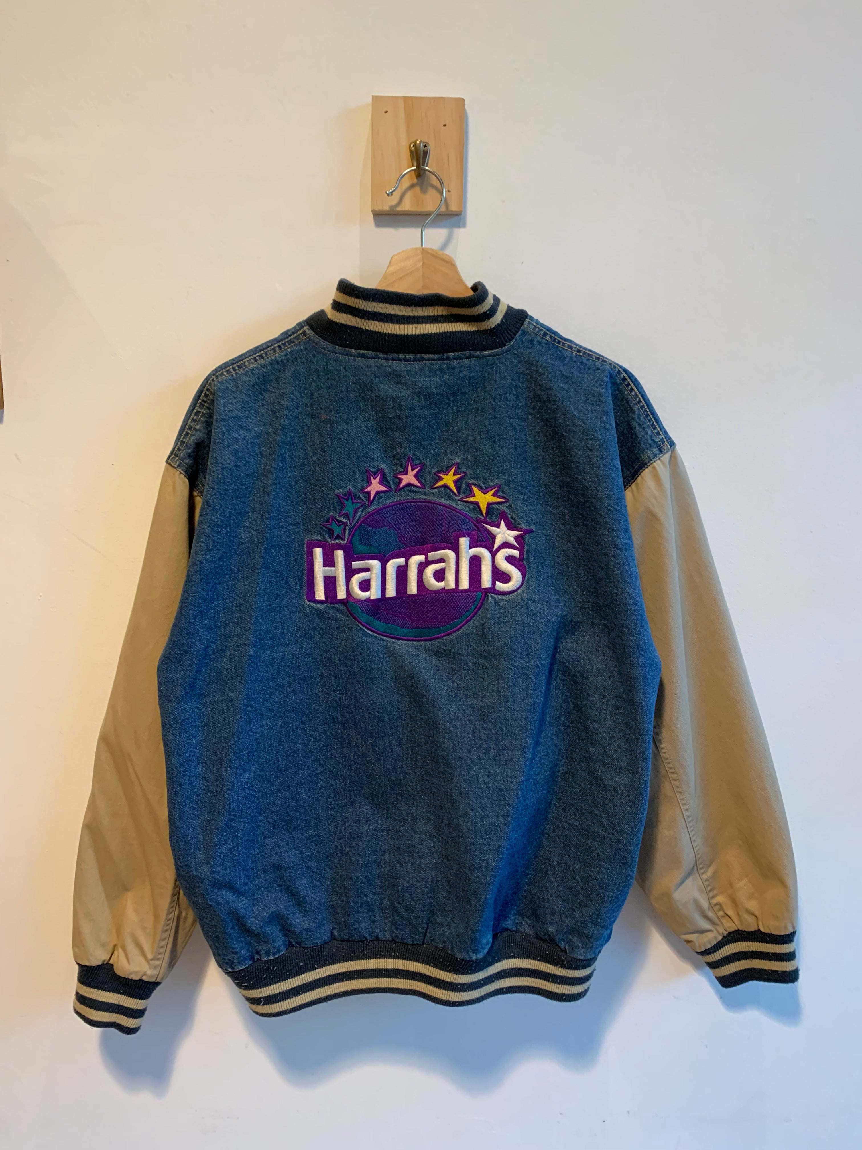 Vintage Harrah’s Denim and Khaki Jacket
