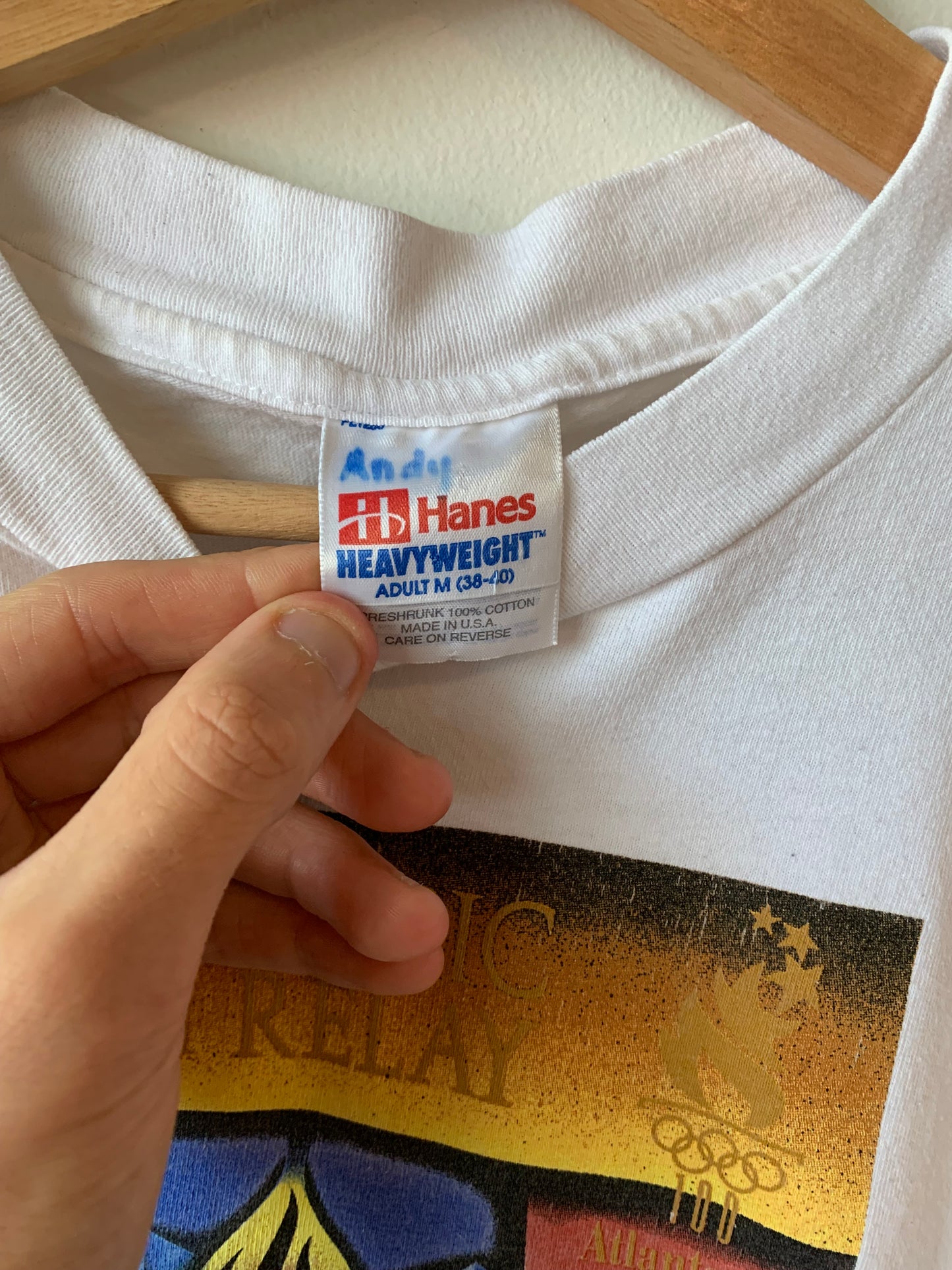 Vintage Olympic Torch Relay Tee