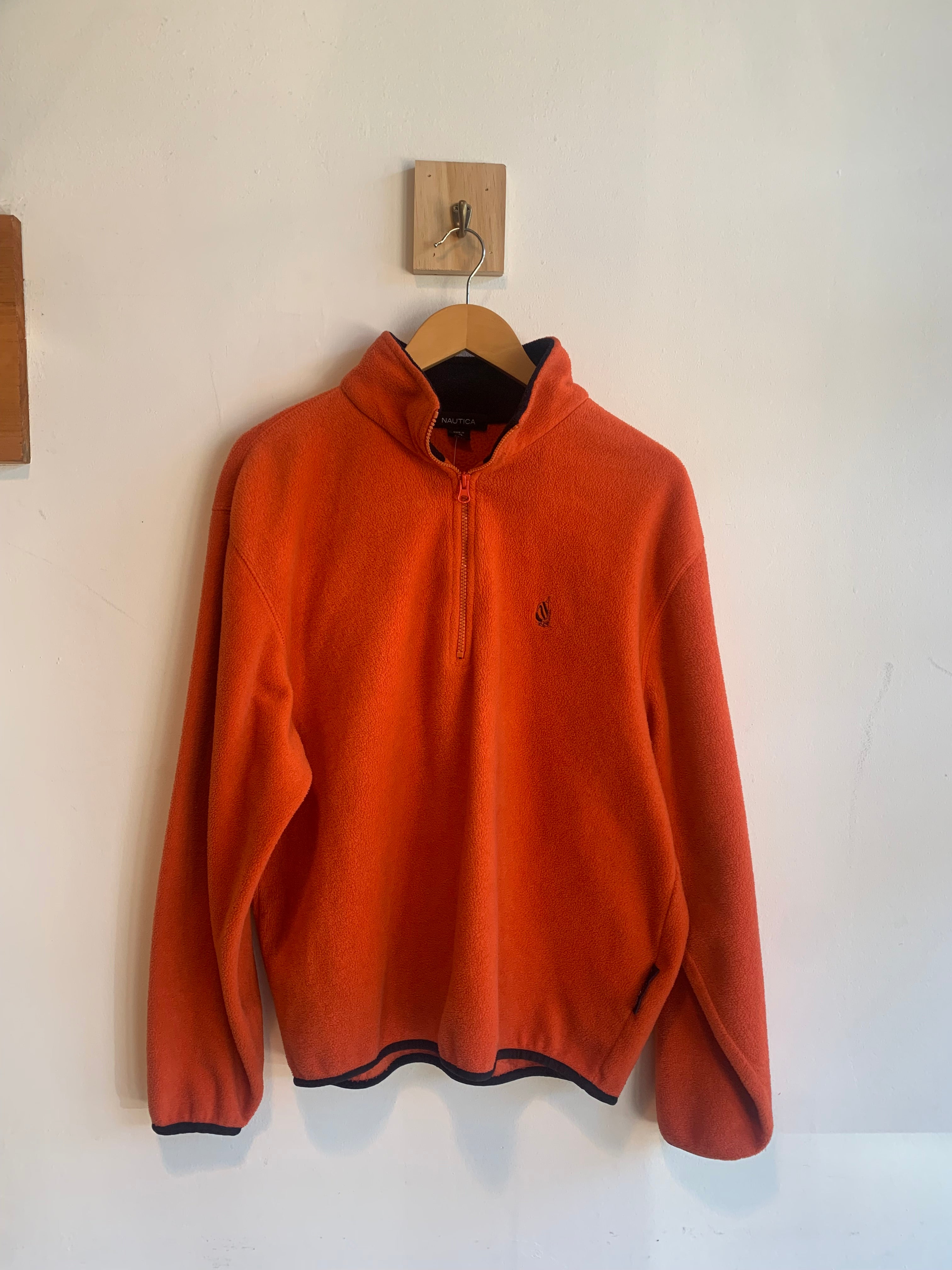 Nautica Quarter-Zip Fleece Jacket