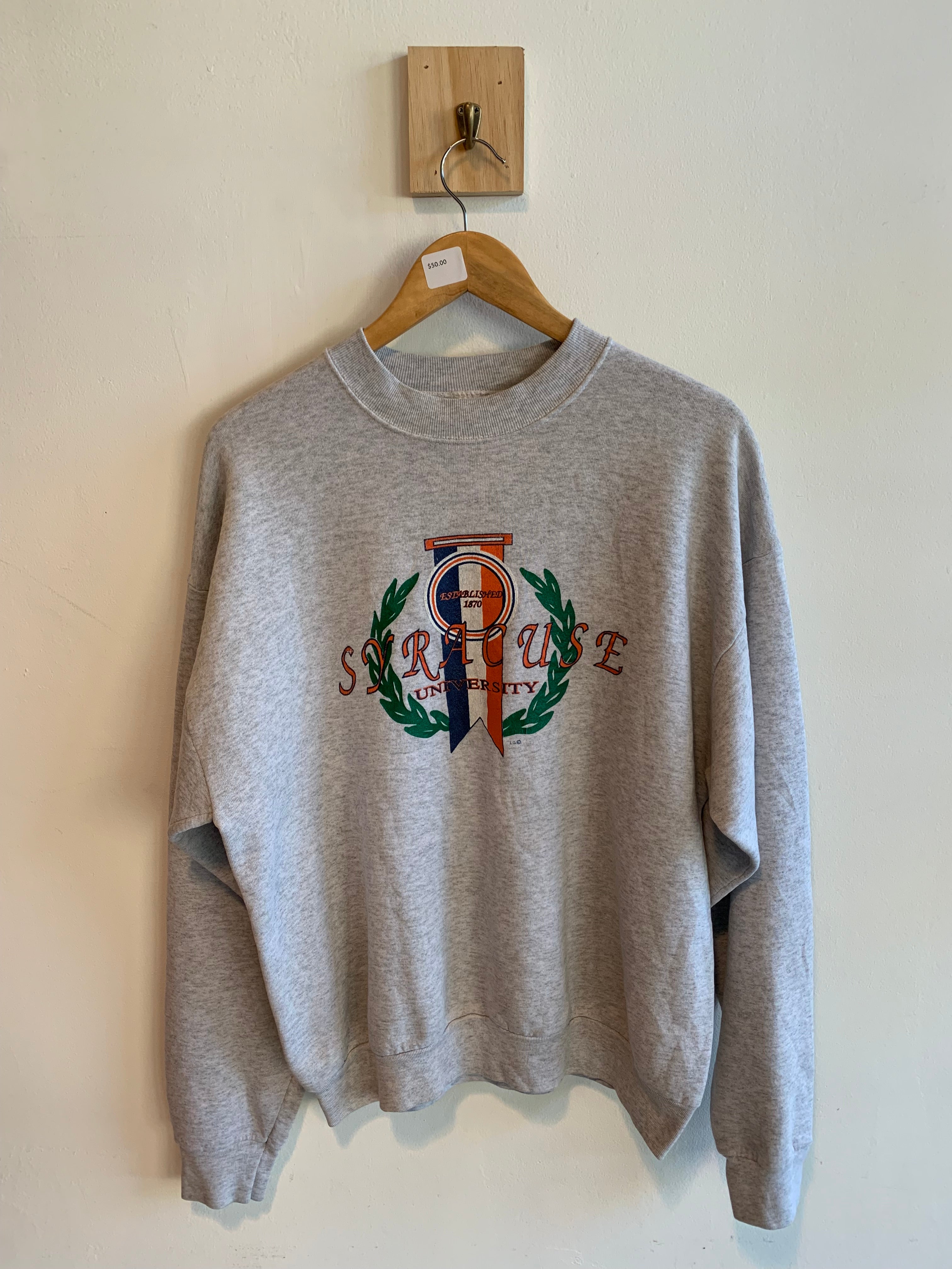 Vintage Syracuse University Crewneck