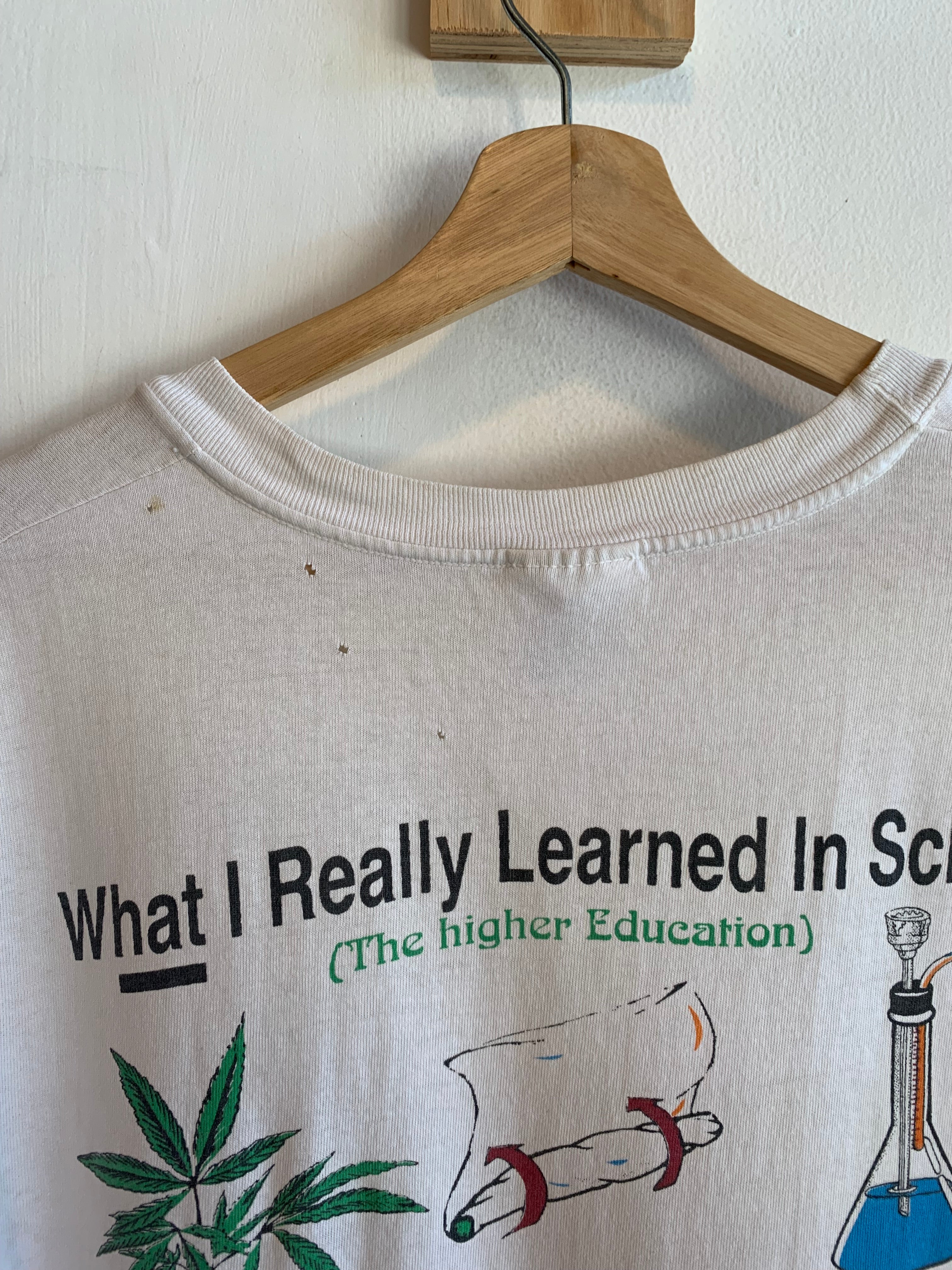 “What I Really Learned In School” Graphic T-Shirt