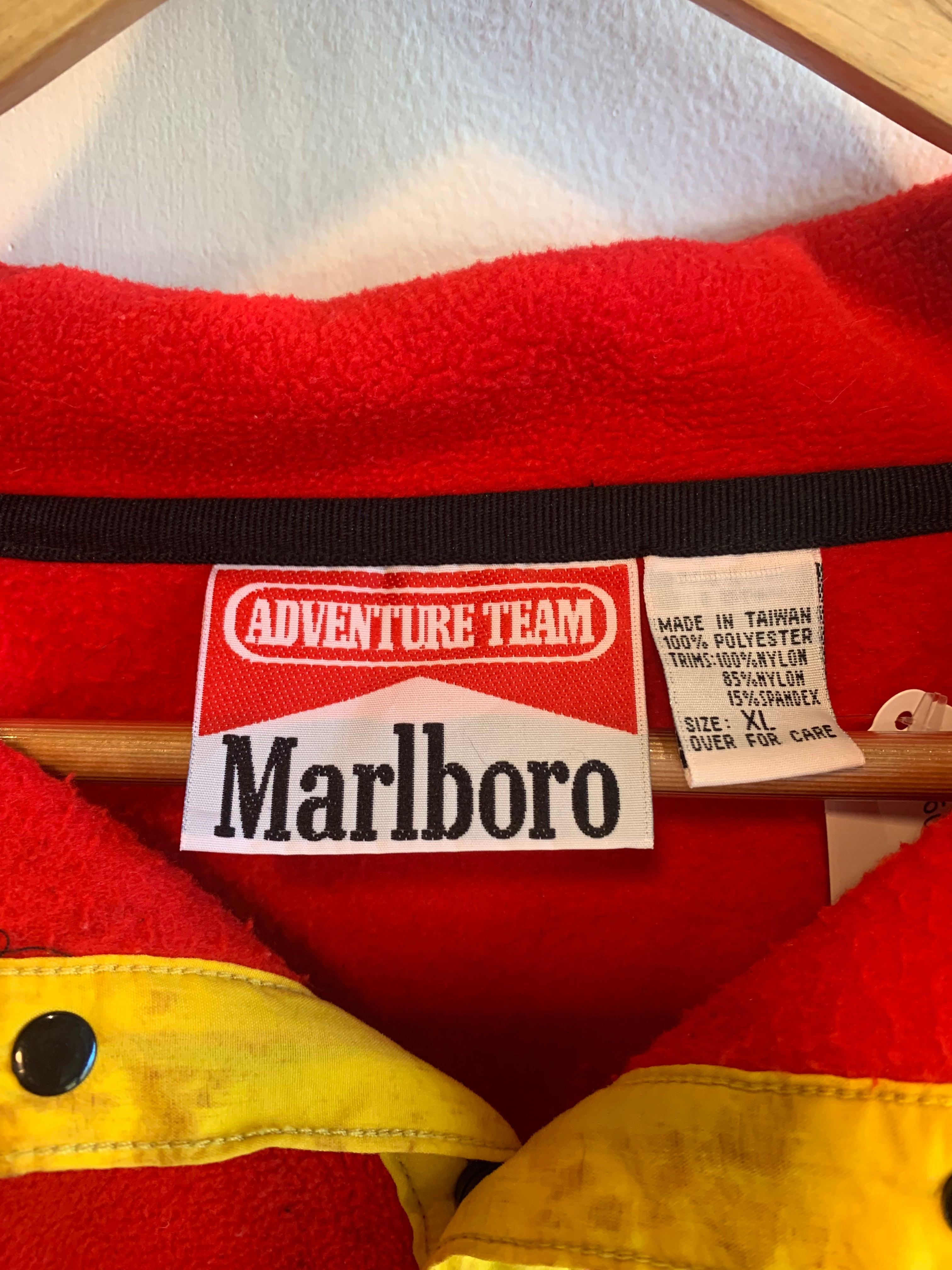Vintage Marlboro Fleece Jacket