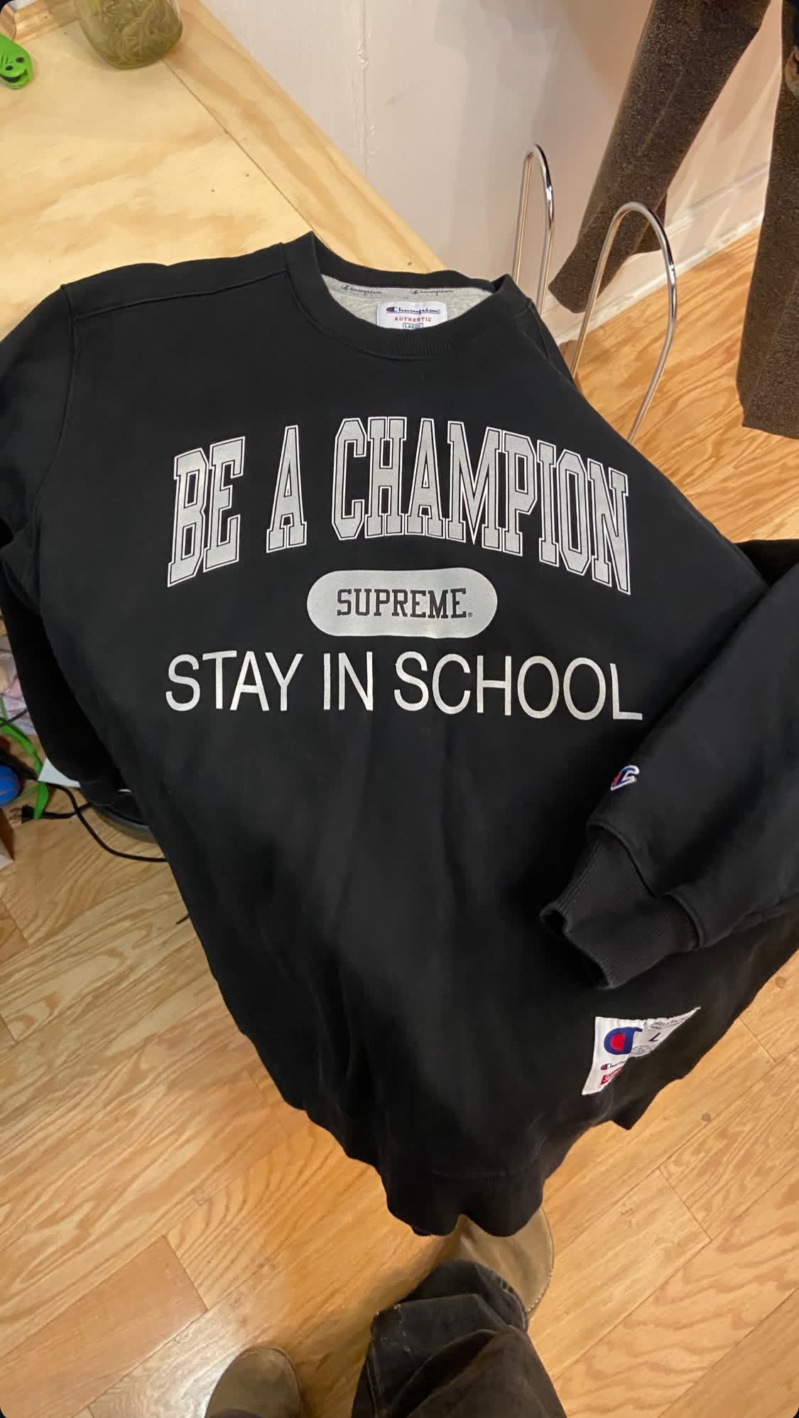 Supreme x Champion Crewneck
