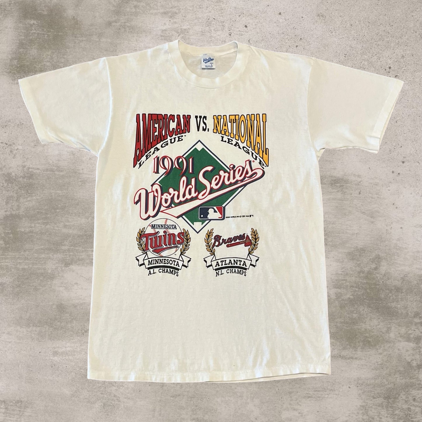 1991 World Series Braves vs Twins Tee