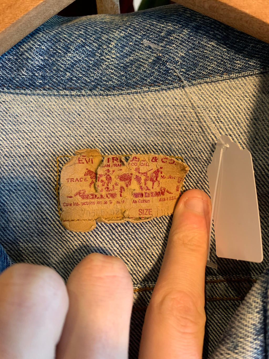 Vintage Levi Denim Trucker Jacket