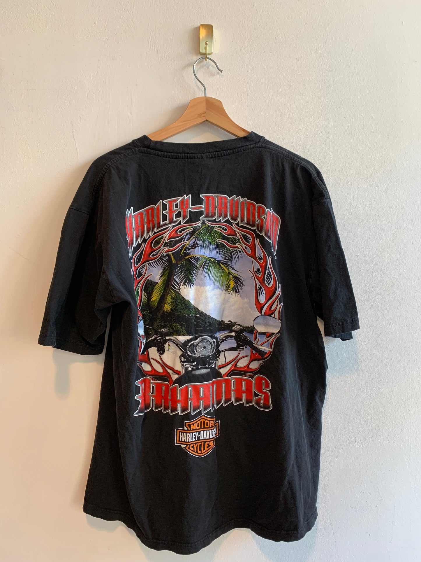 Vintage Harley Davidson Bahamas tee