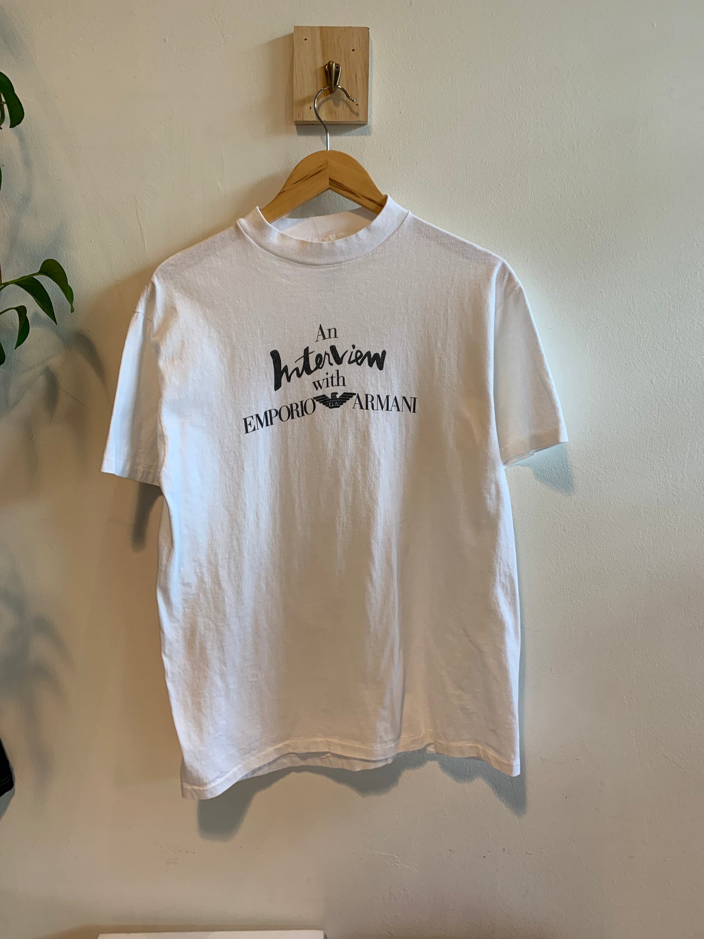 Vintage “Interview With Armani” Tee