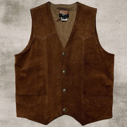 Brown Suede Cripple Creek Vest