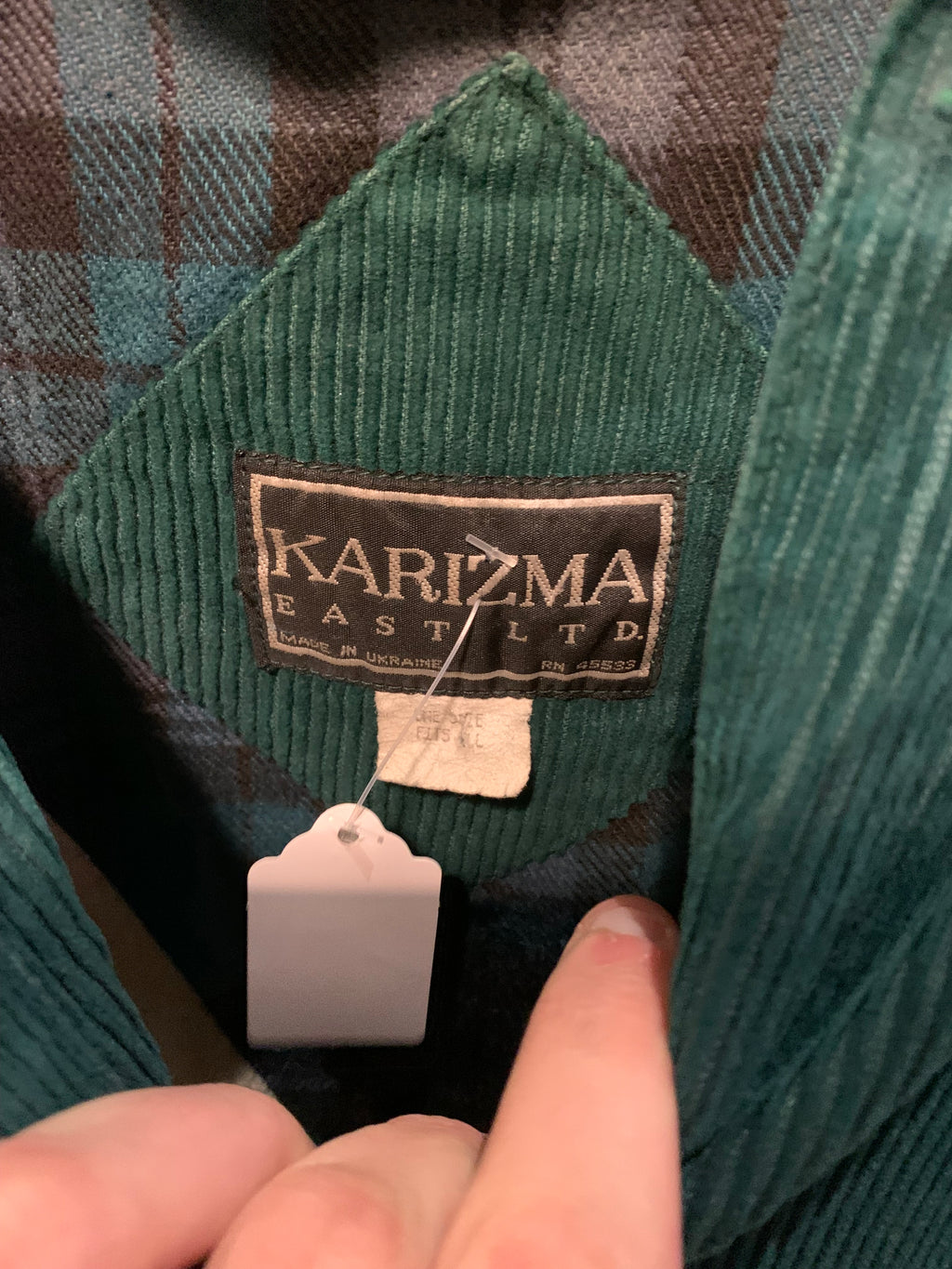 Vinatge Karizma Corduroy Jacket