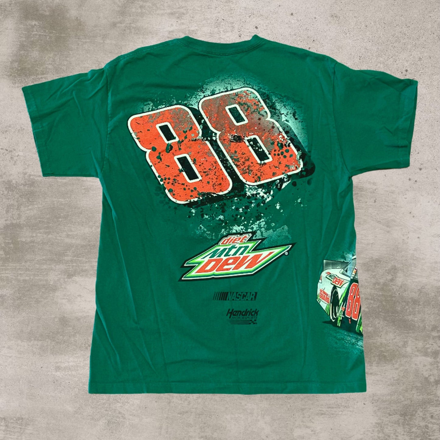 Vintage Dale Earnhardt Jr Diet Mtn Dew Tee