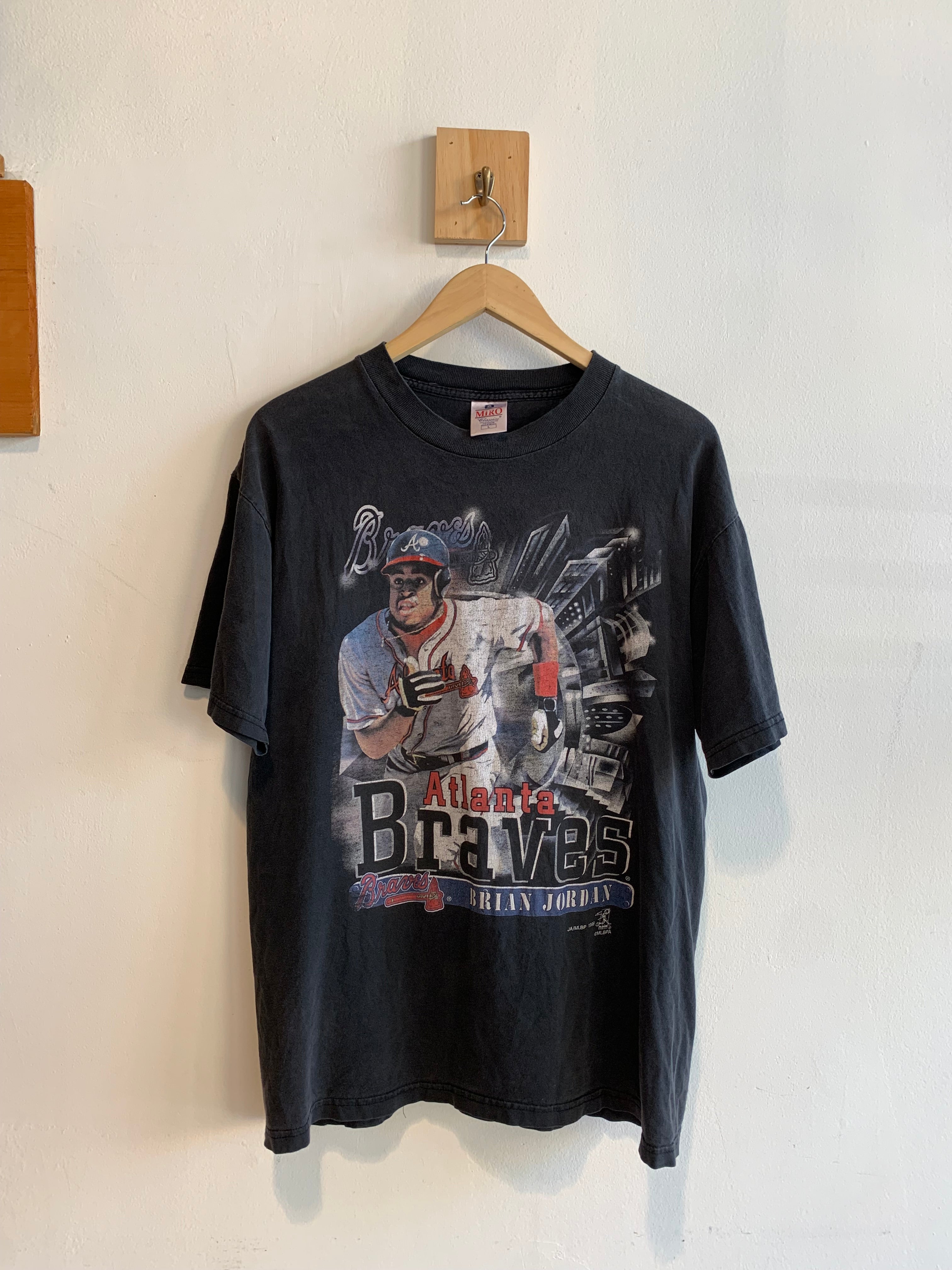 1990s Atlanta Braves Brian Jordan T-Shirt
