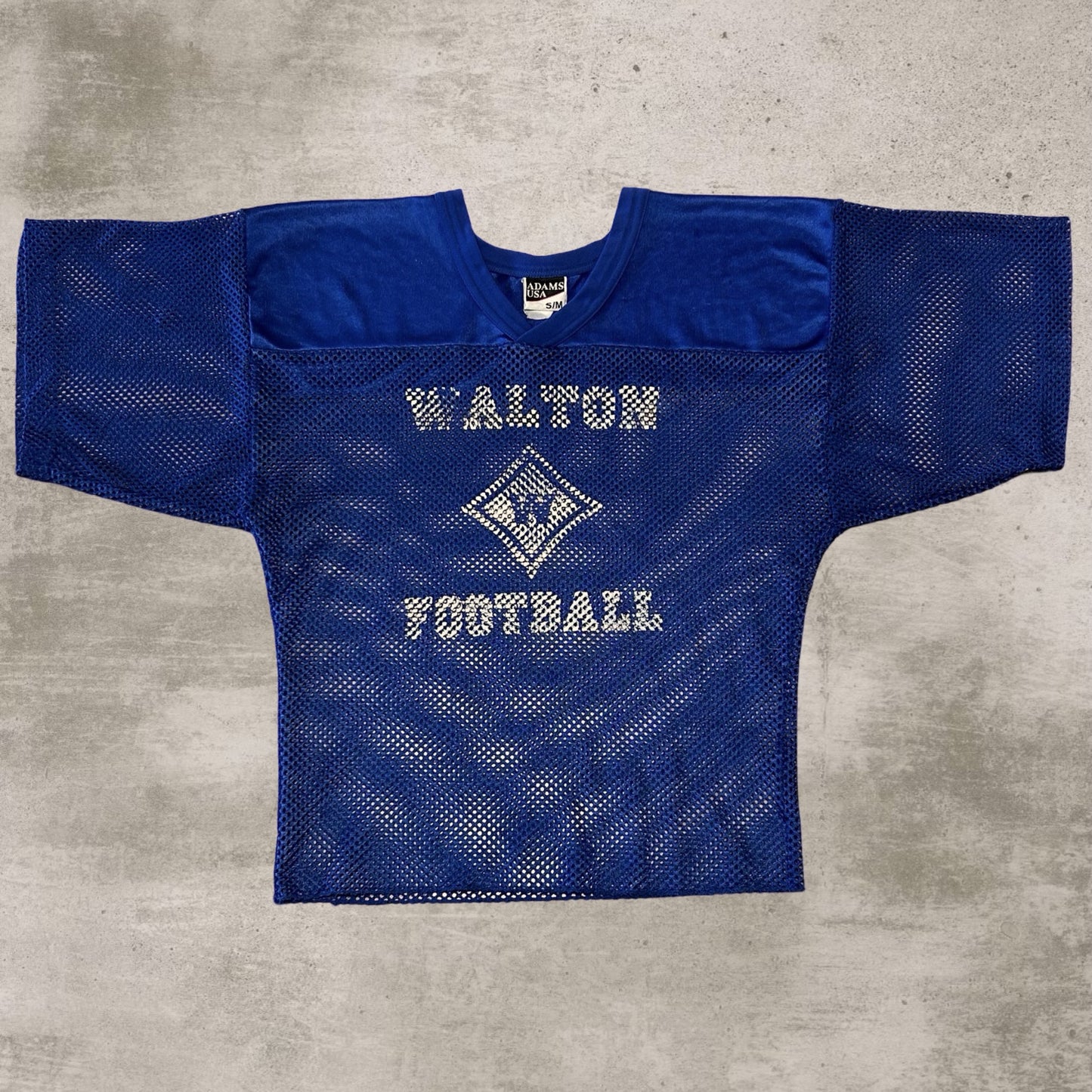 Blue Mesh Football Jersey