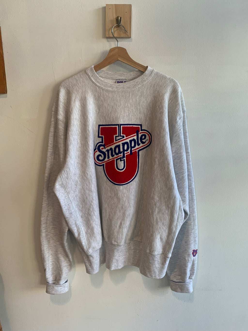 Vintage Snapple Reverse Weave Sweatshirt