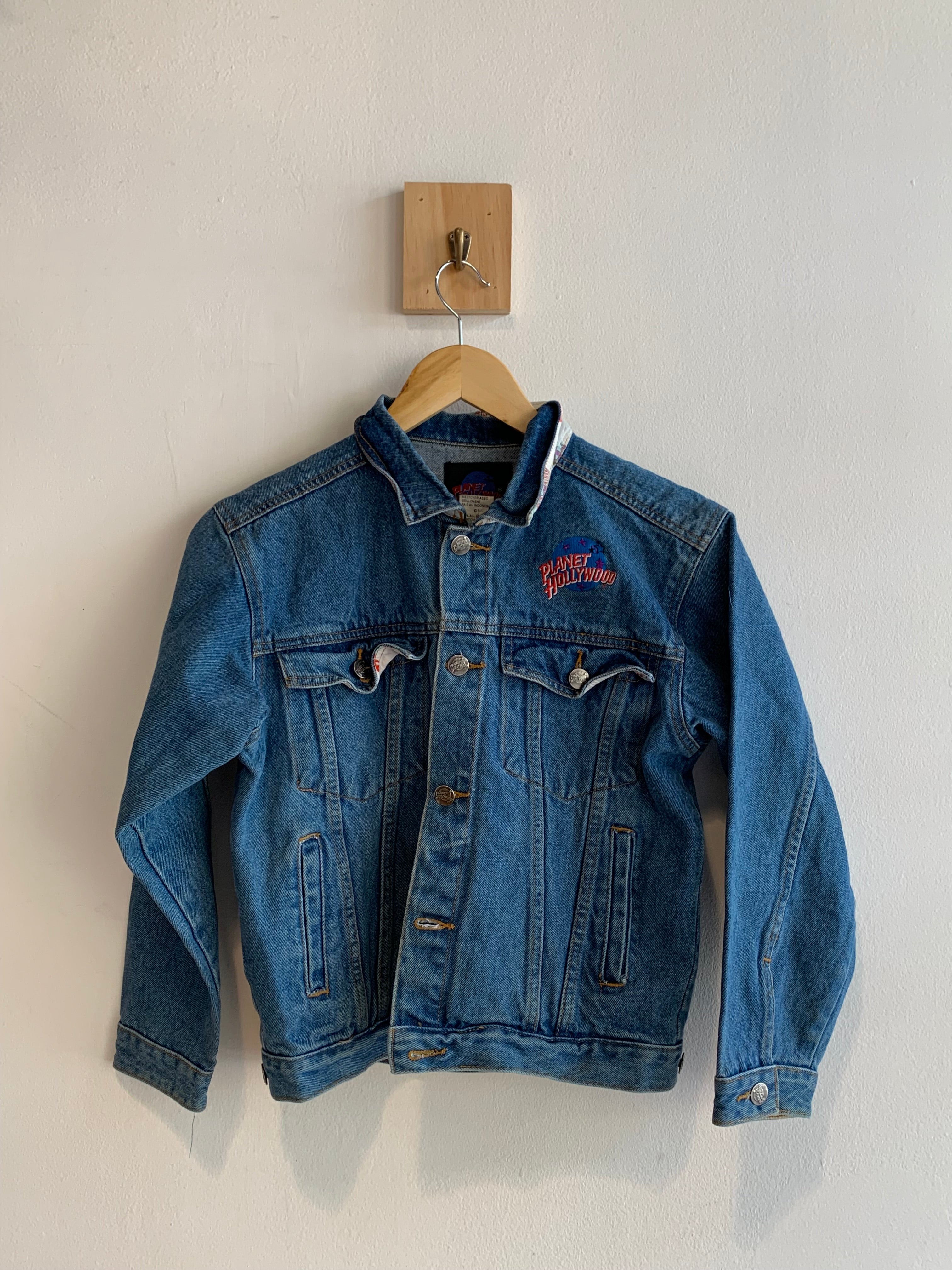 Youth Vintage Planet Hollywood Denim Jacket
