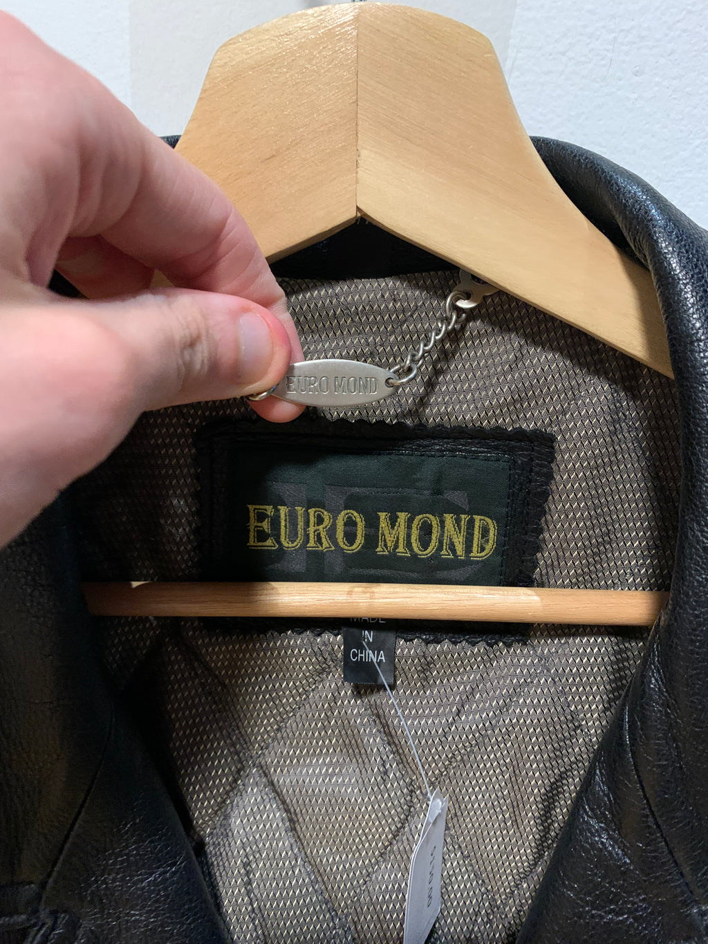 Vintage Euro Mond Leather Jacket
