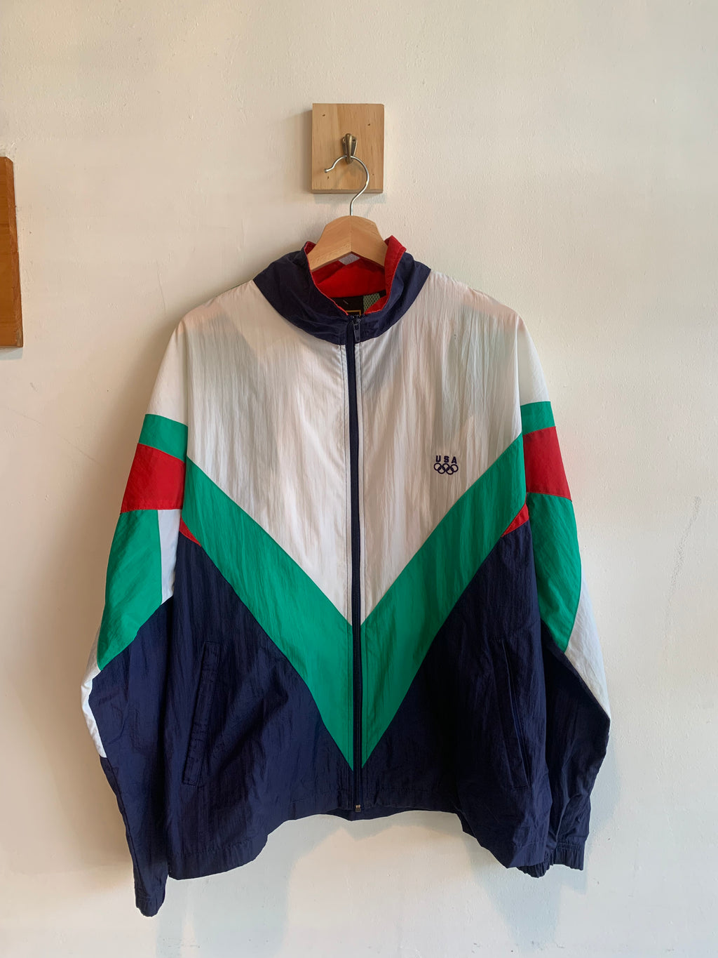 Vintage Team USA Olympics Windbreaker Jacket