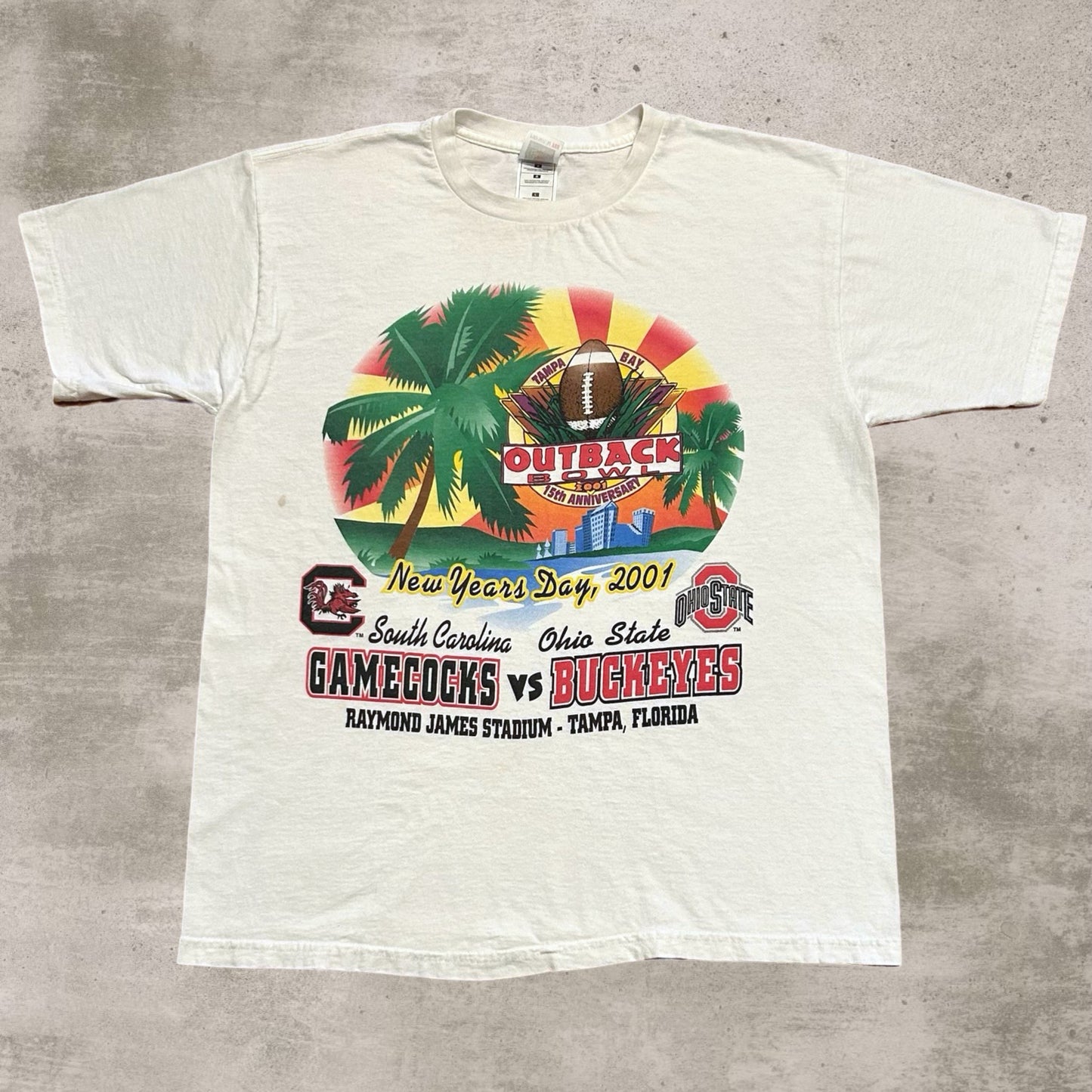 Vintage 2001 Outback Bowl T-Shirt