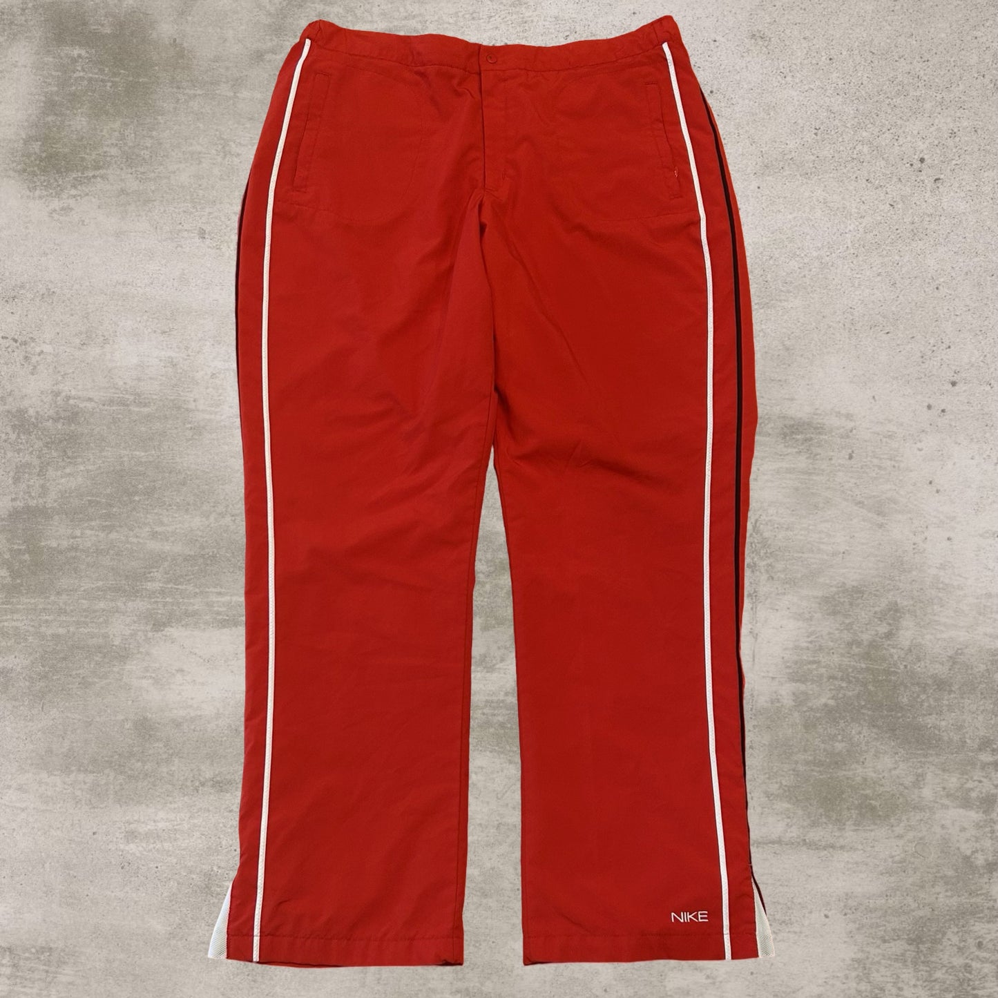 Red Nike Track Pants