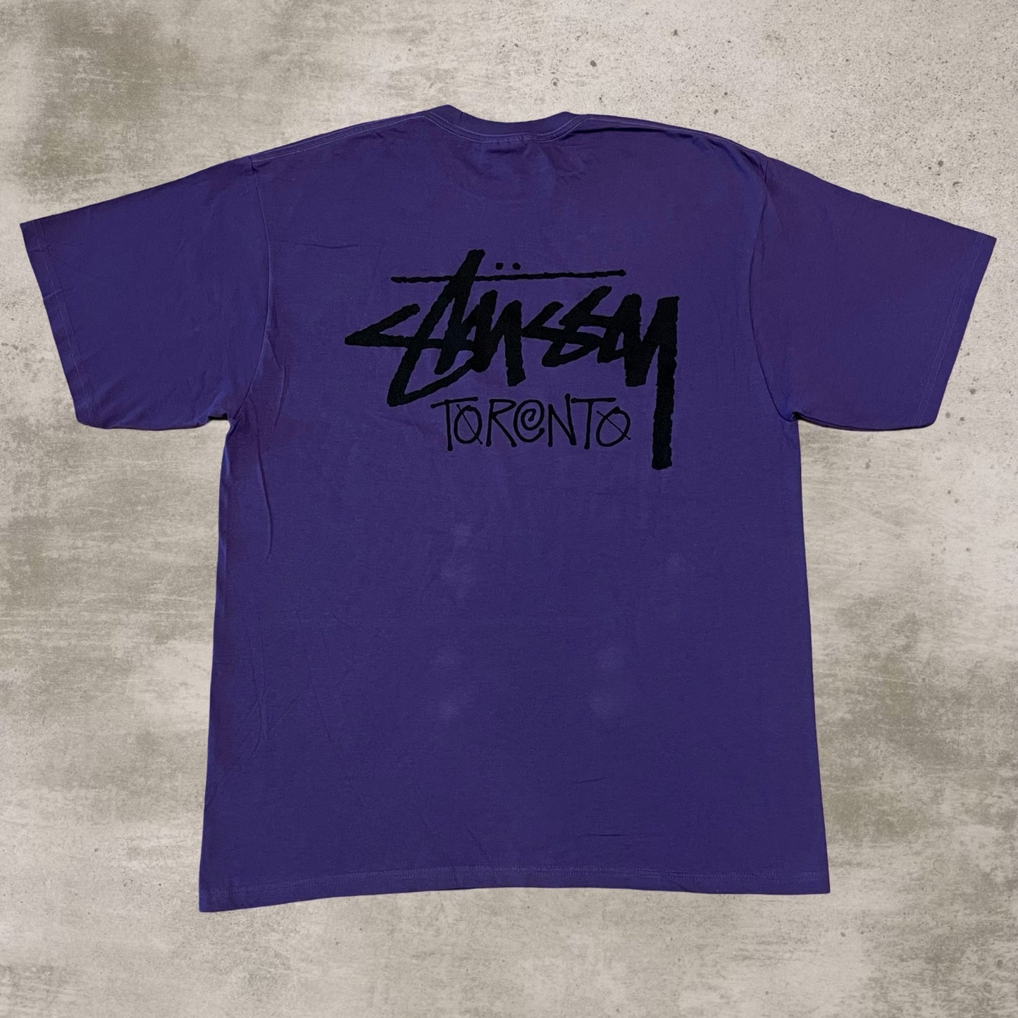 Purple Stussy Toronto Tee