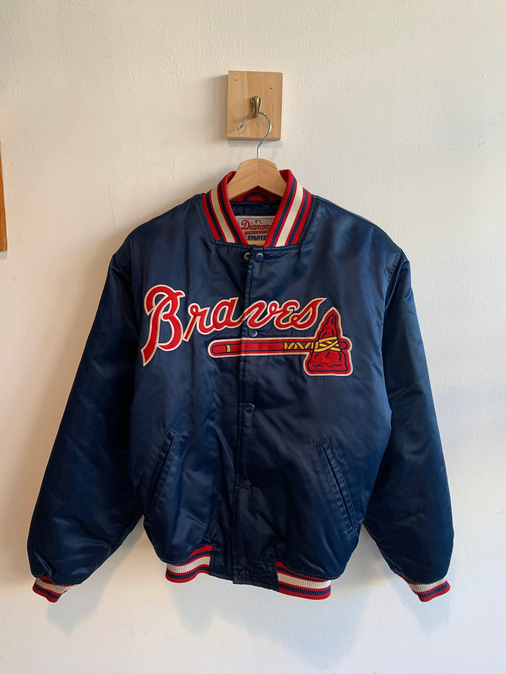 Vintage Braves Starter Jacket