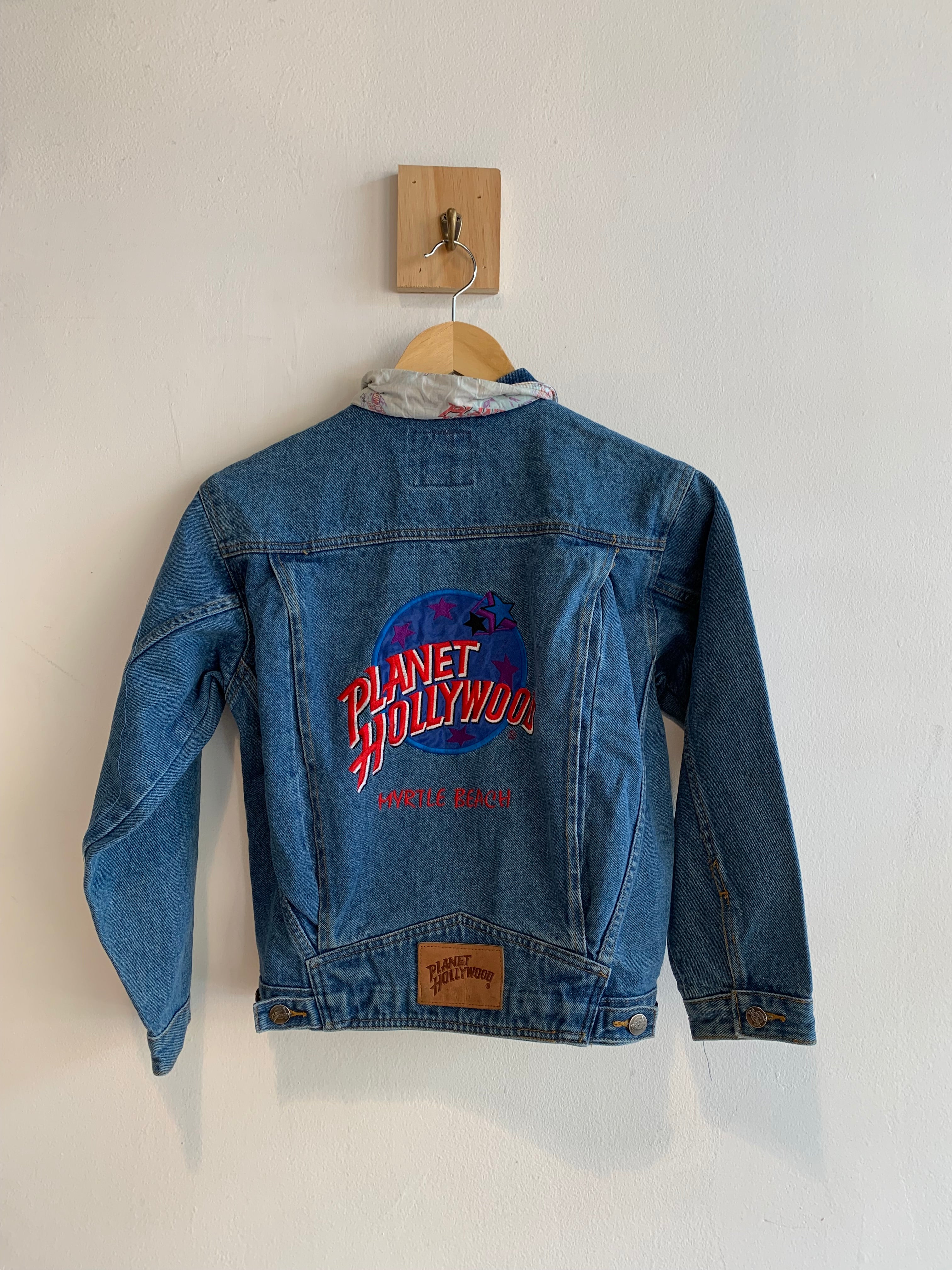 Youth Vintage Planet Hollywood Denim Jacket