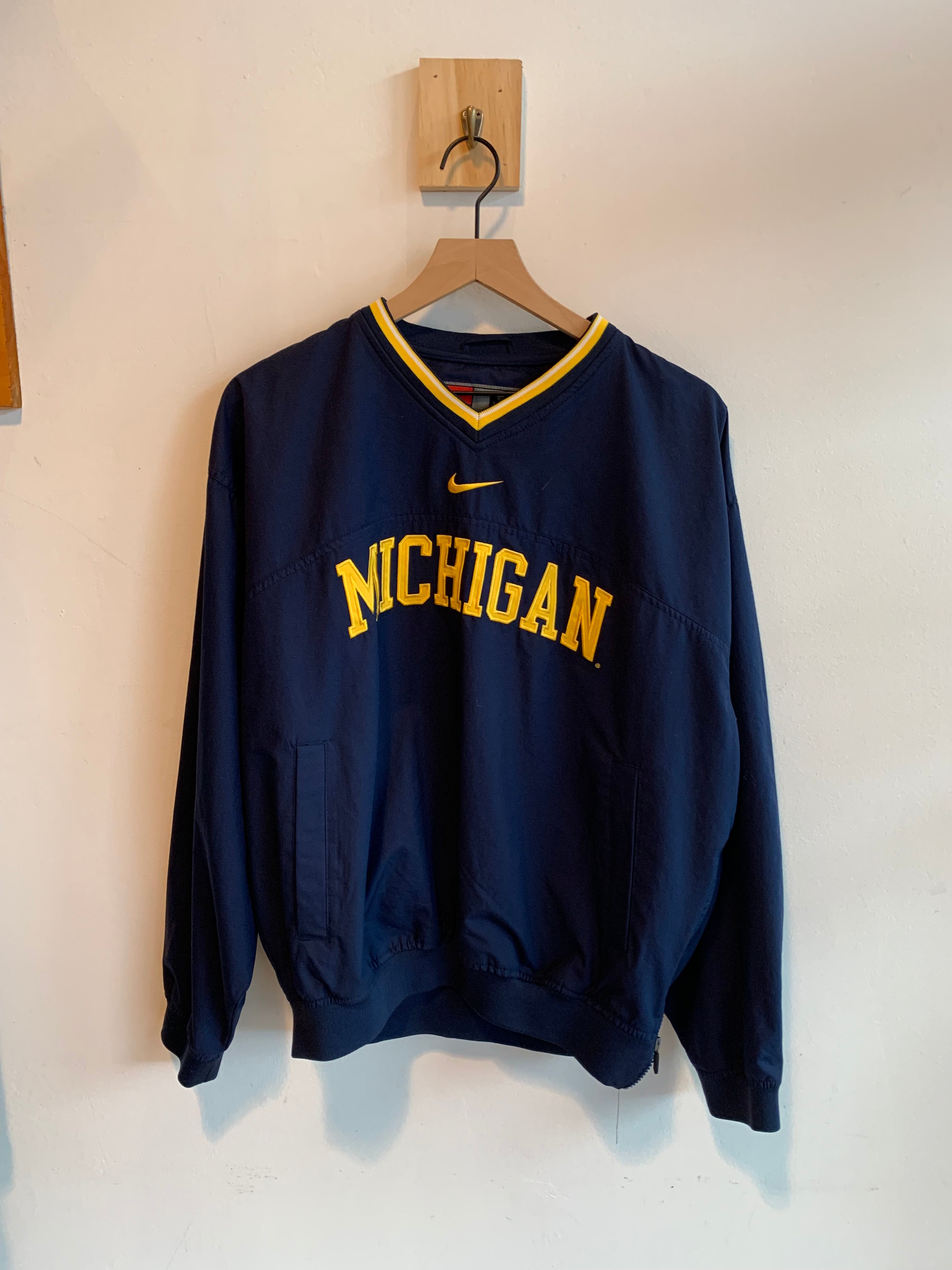 Vintage Nike Michigan Windbreaker