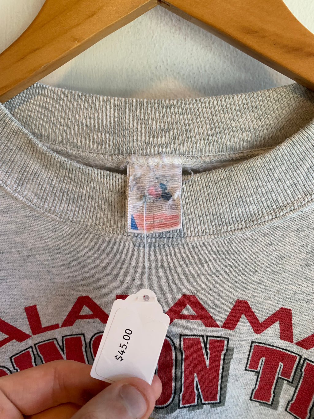 Vintage Alabama Championship Sweatshirt